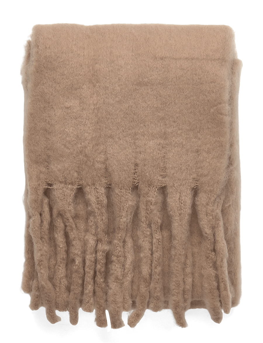 Pieces - PCLULU SOLID LONG SCARF PWP BC - winterschals - greige - 1