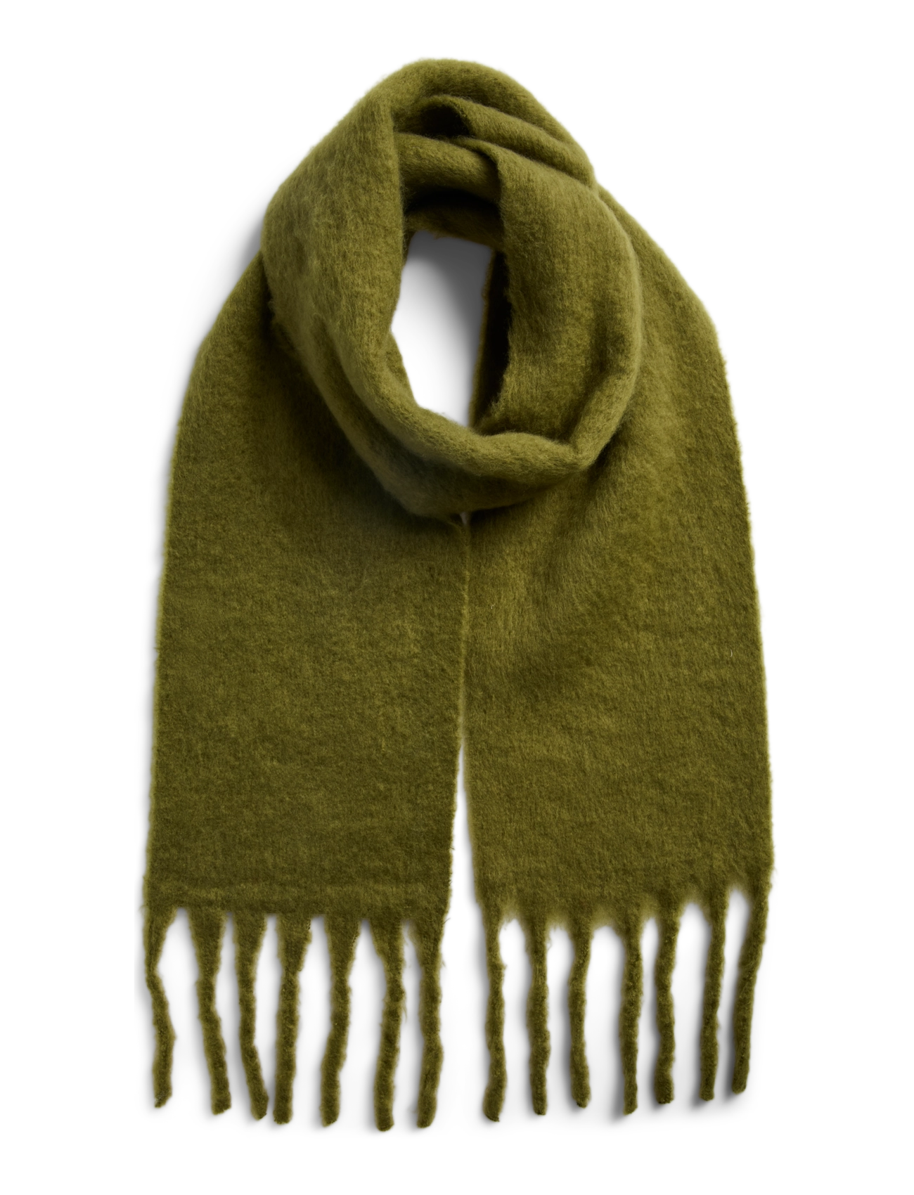 Pieces PCLULU SOLID LONG SCARF PWP BC - Winterschals - SPHAGNUM / khaki/green
