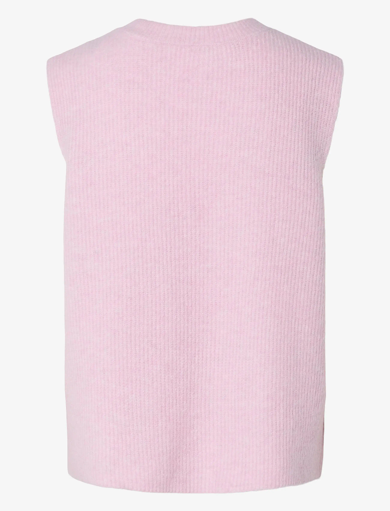 Pieces - PCSILLY SL REV TIE VEST KNIT NOOS BC - strikveste - roseate spoonbill - 2
