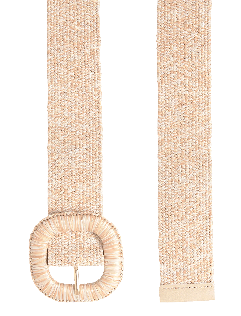 Pieces - PCVICKI ELASTIC WAIST BELT - bælter til taljen - nature - 1