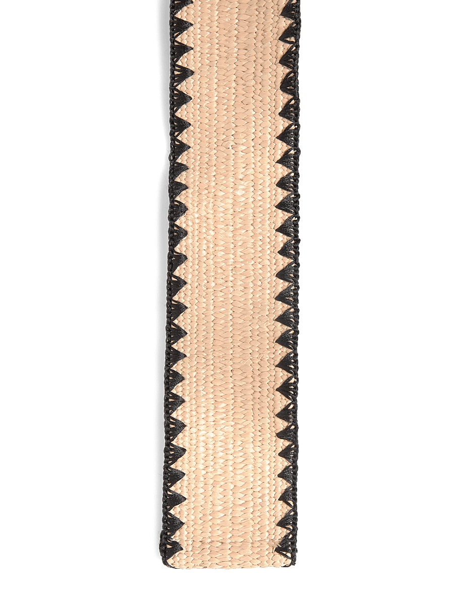 Pieces - PCLYDIA CONTRAST WAIST BELT - taillengürtel - nature - 2
