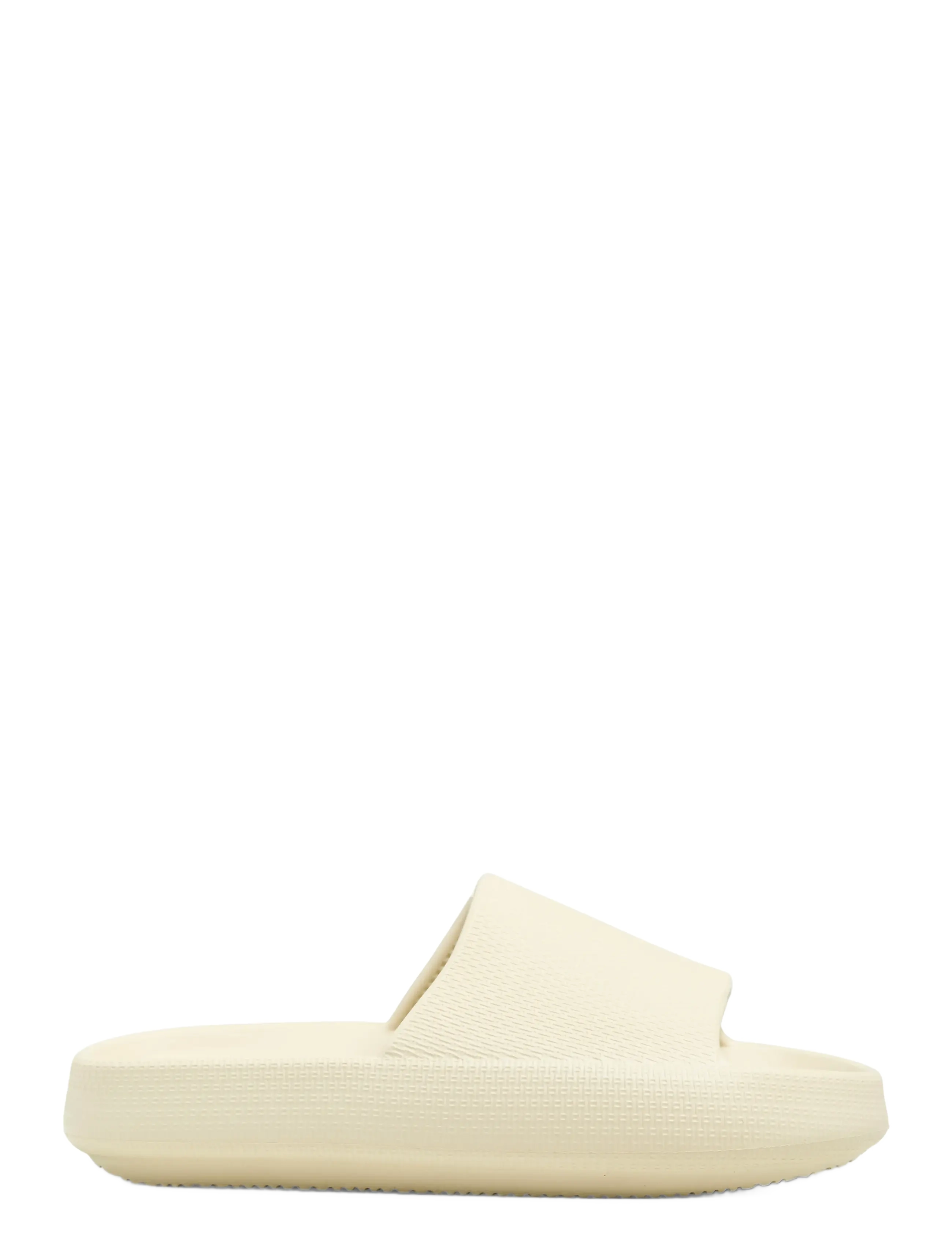 Pieces PCSHERY SLIDER HG - Badesko - WHITECAP GRAY / cream