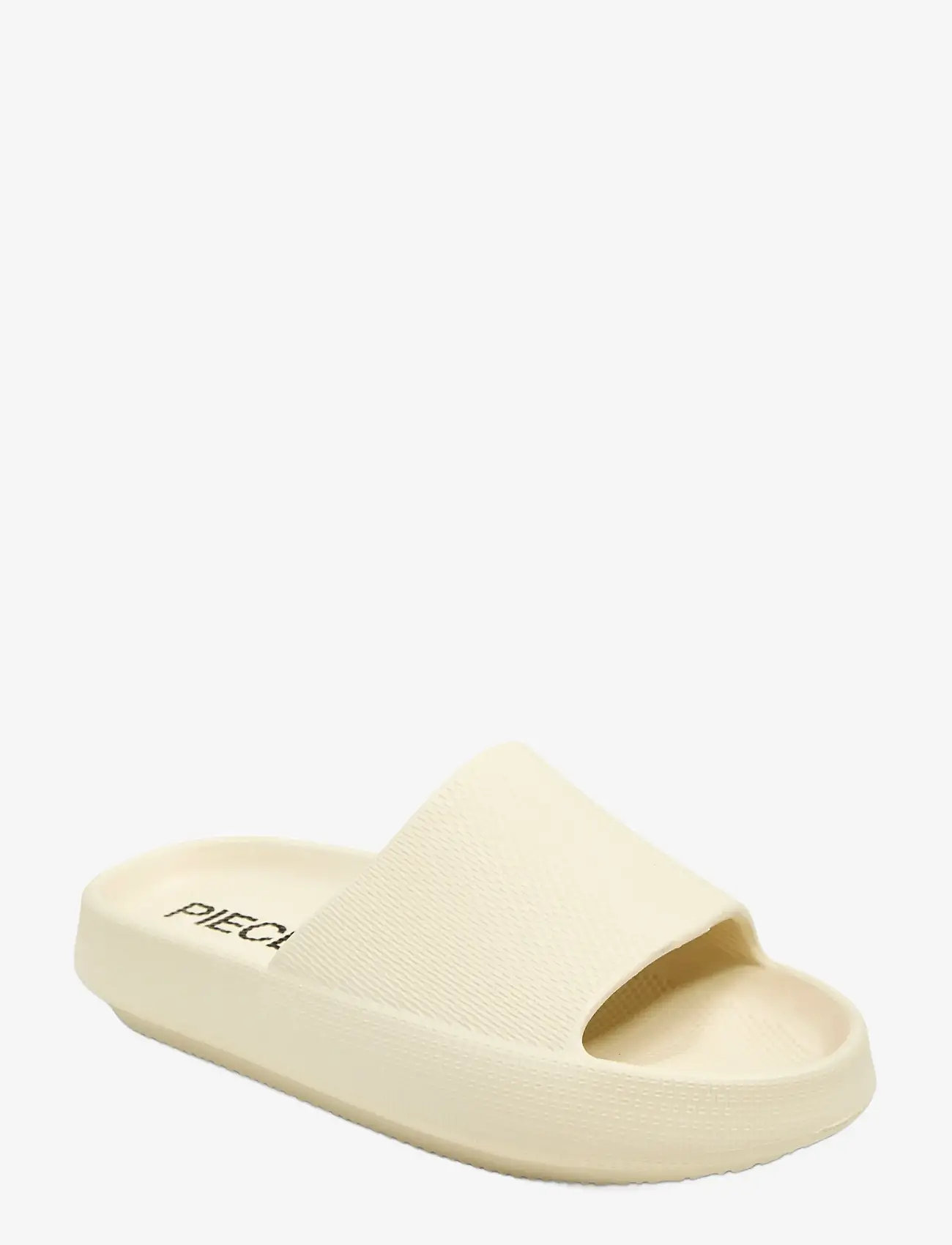 Pieces - PCSHERY SLIDER HG - badeschuhe - whitecap gray - 2