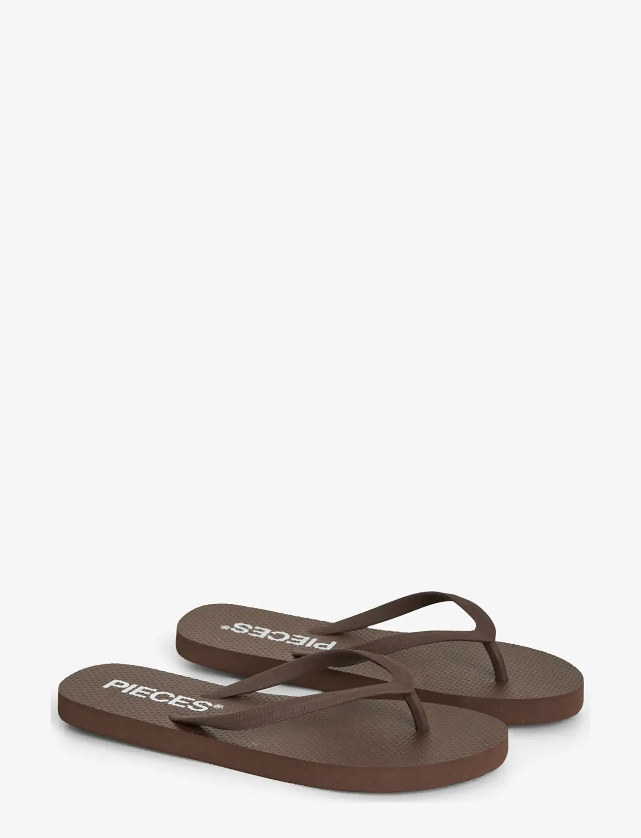 Pieces - PCSUMMER FLIP FLOP HG - lägsta priserna - downtown brown - 2