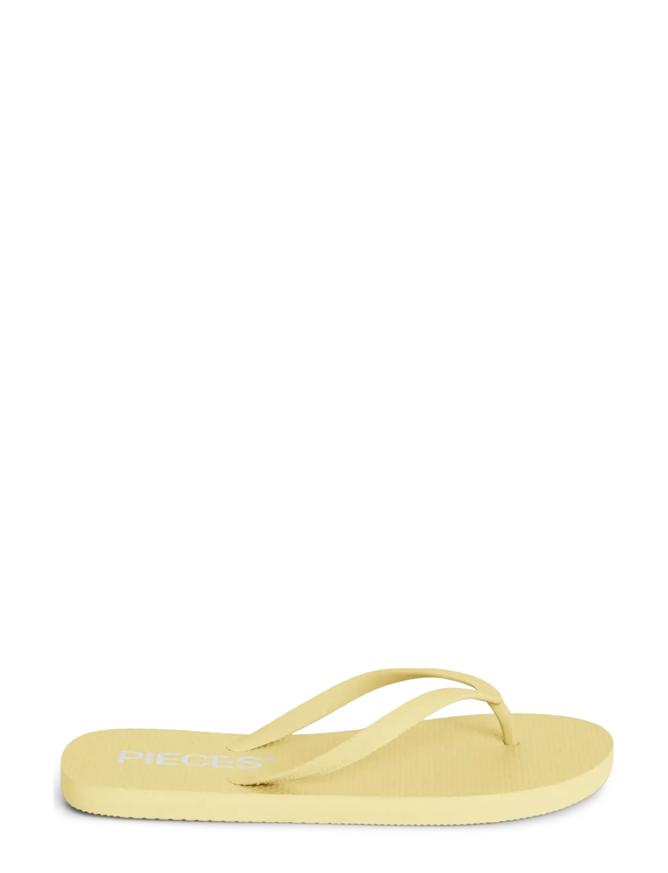 Pieces PCSUMMER FLIP FLOP HG - Sandals - FRENCH VANILLA / yellow