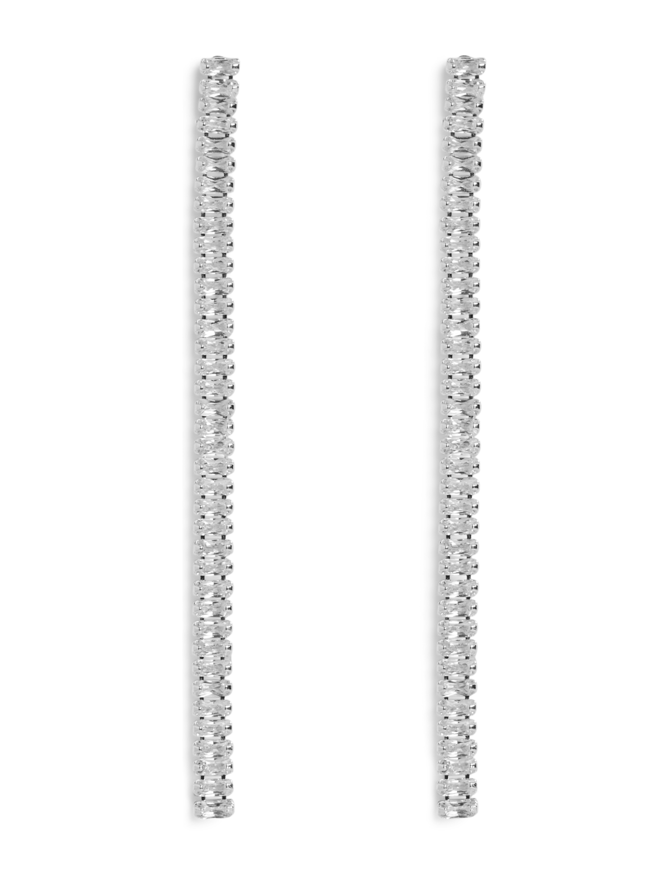 Pieces - PCENEA S EARRINGS - hängande örhängen - silver colour - 1