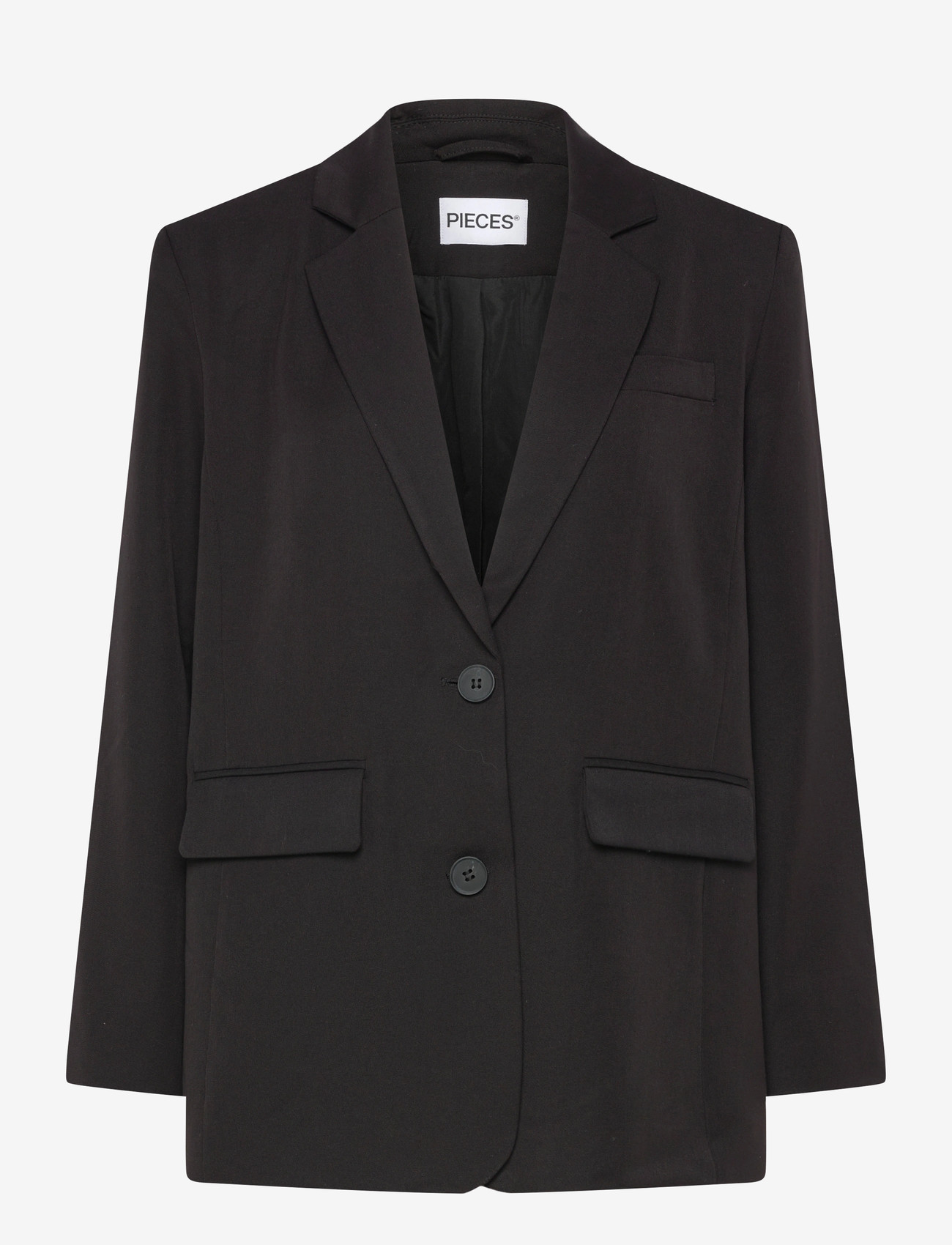 Pieces - PCKAMIL LS LOOSE BLAZER NOOS BC - oversize kavajer - black - 1