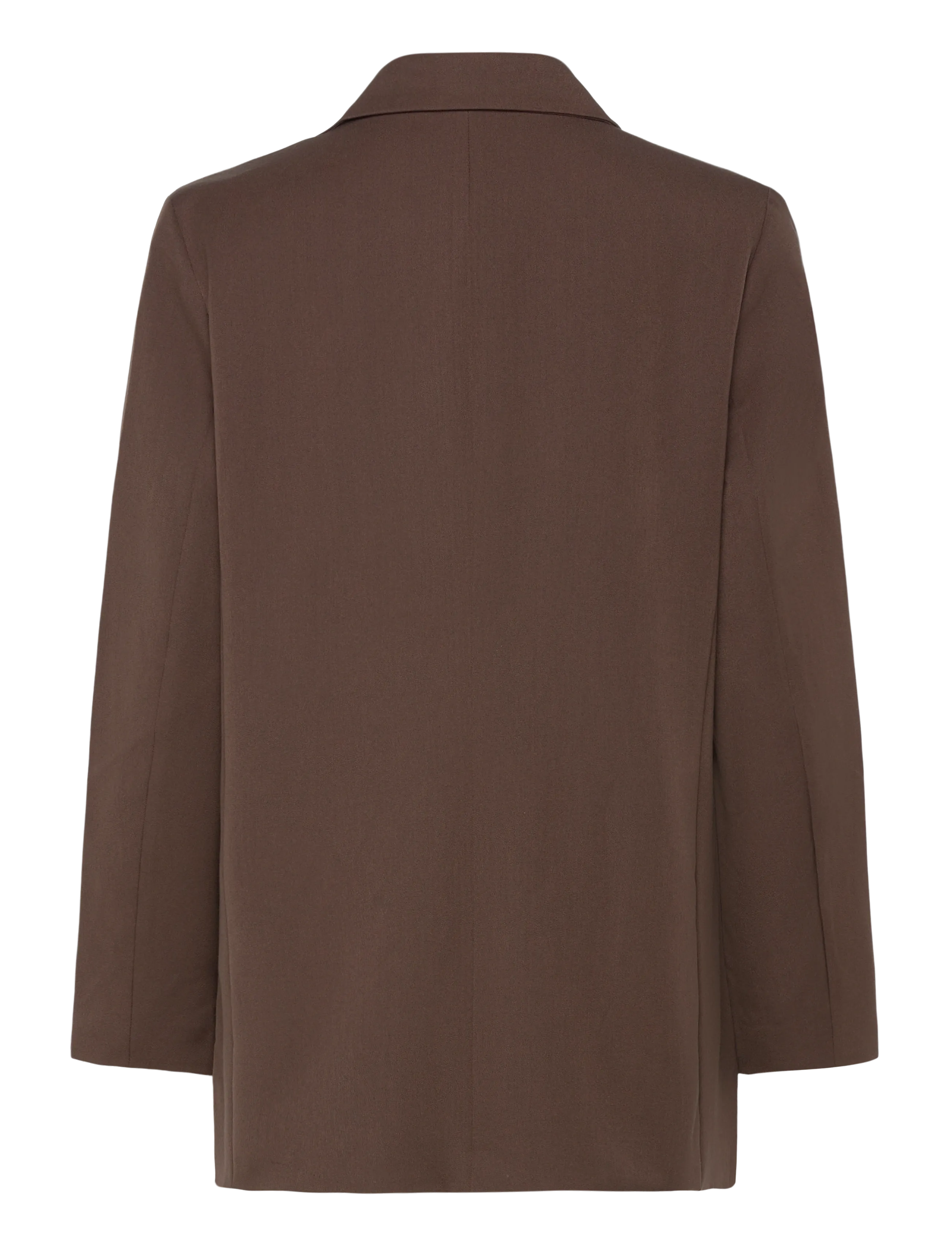 Pieces - PCKAMIL LS LOOSE BLAZER NOOS BC - oversized blazere - hot fudge - 2