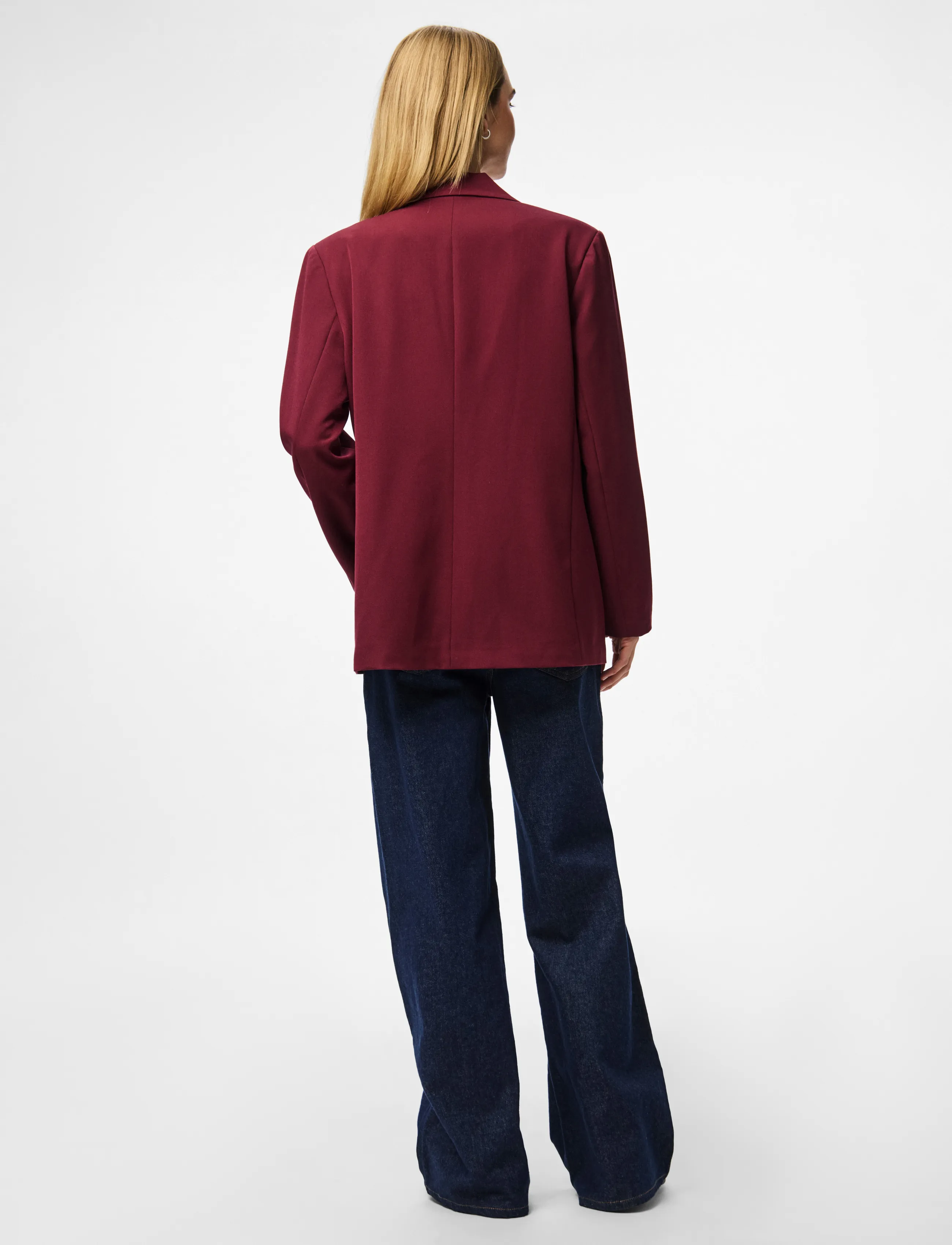 Pieces - PCKAMIL LS LOOSE BLAZER NOOS BC - oversized blazere - tawny port - 3