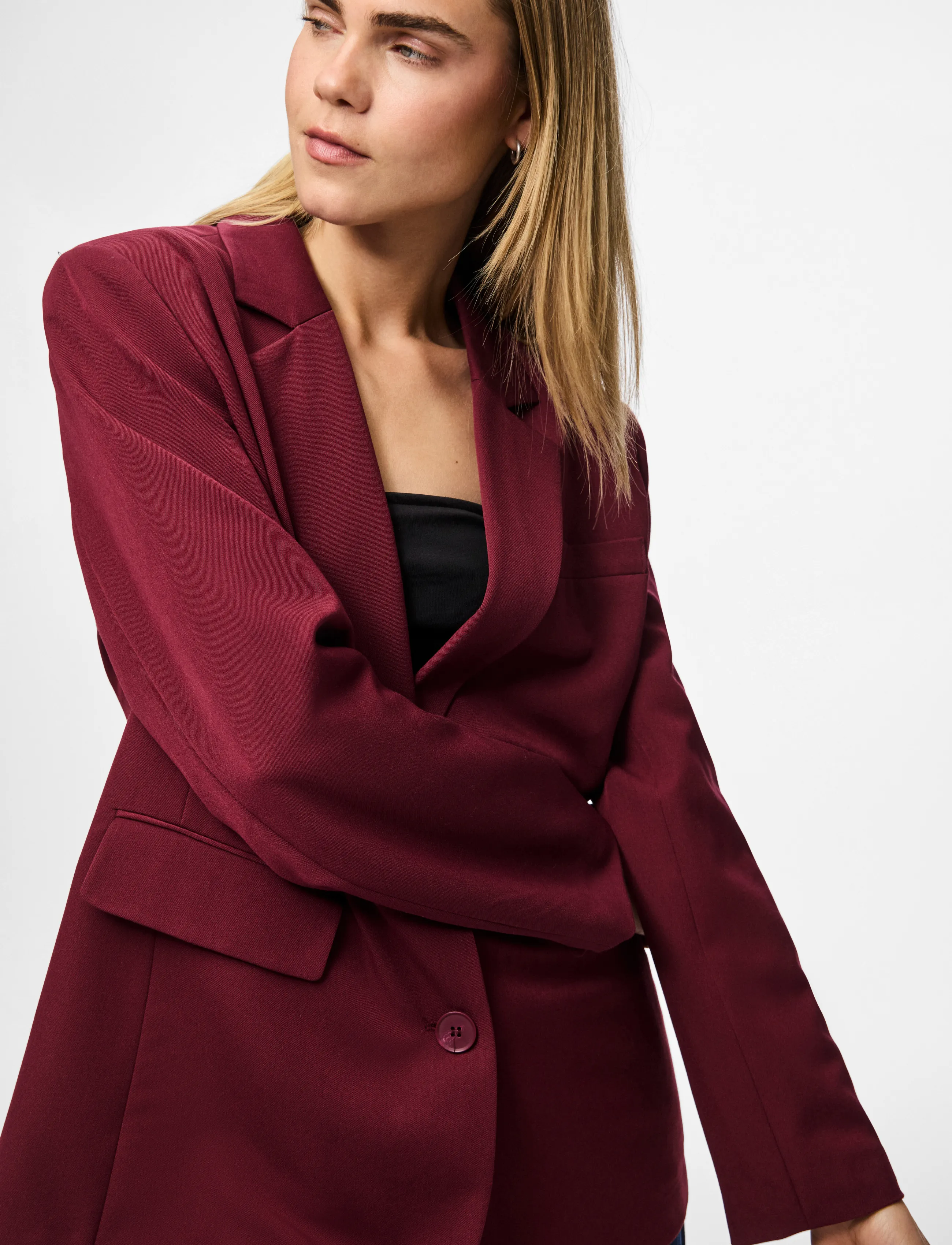 PIECES Pckamil Ls Loose Blazer Noos Bc dam – bild 6