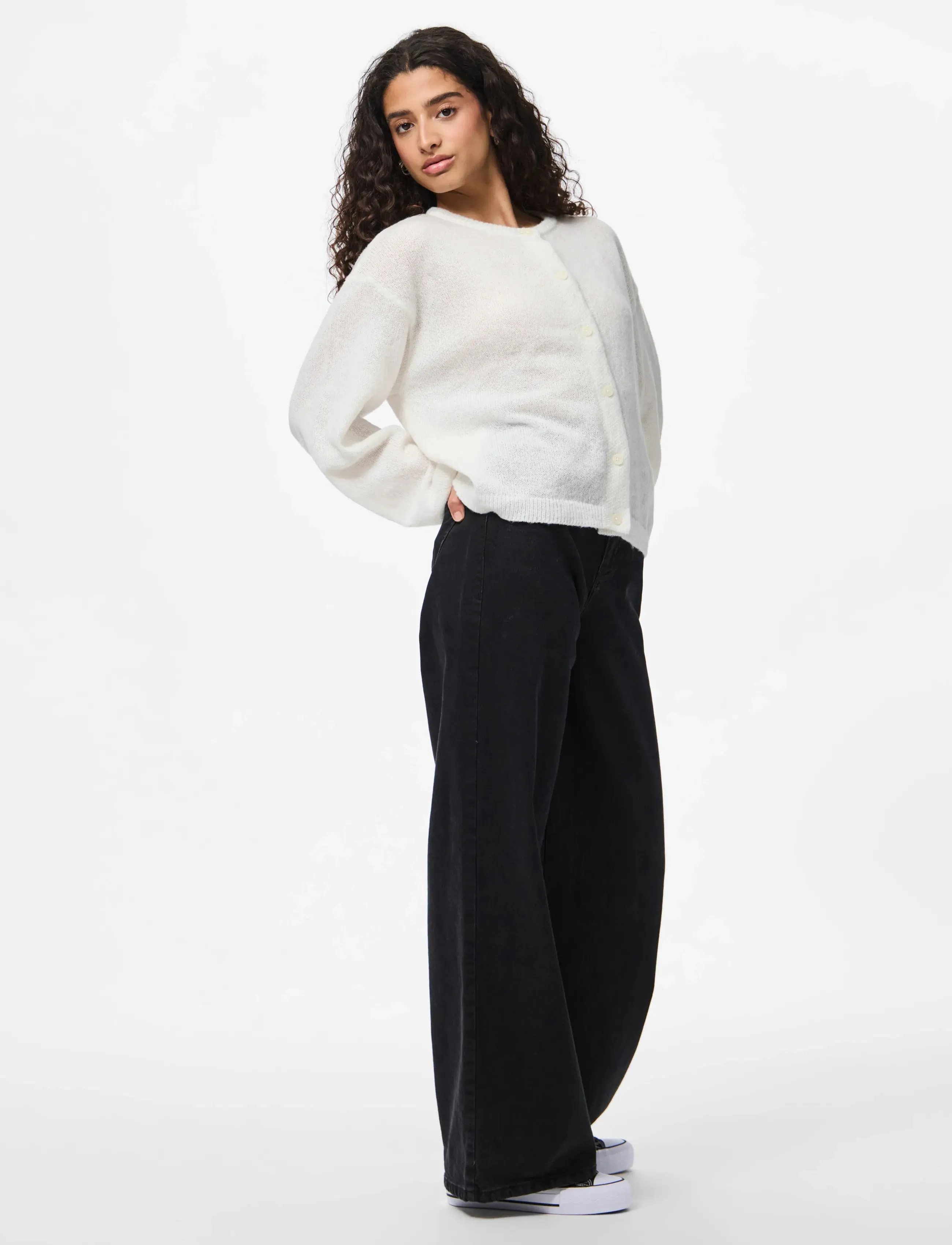Pcida Ls O-Neck Knit Cardigan Noos Bc 3