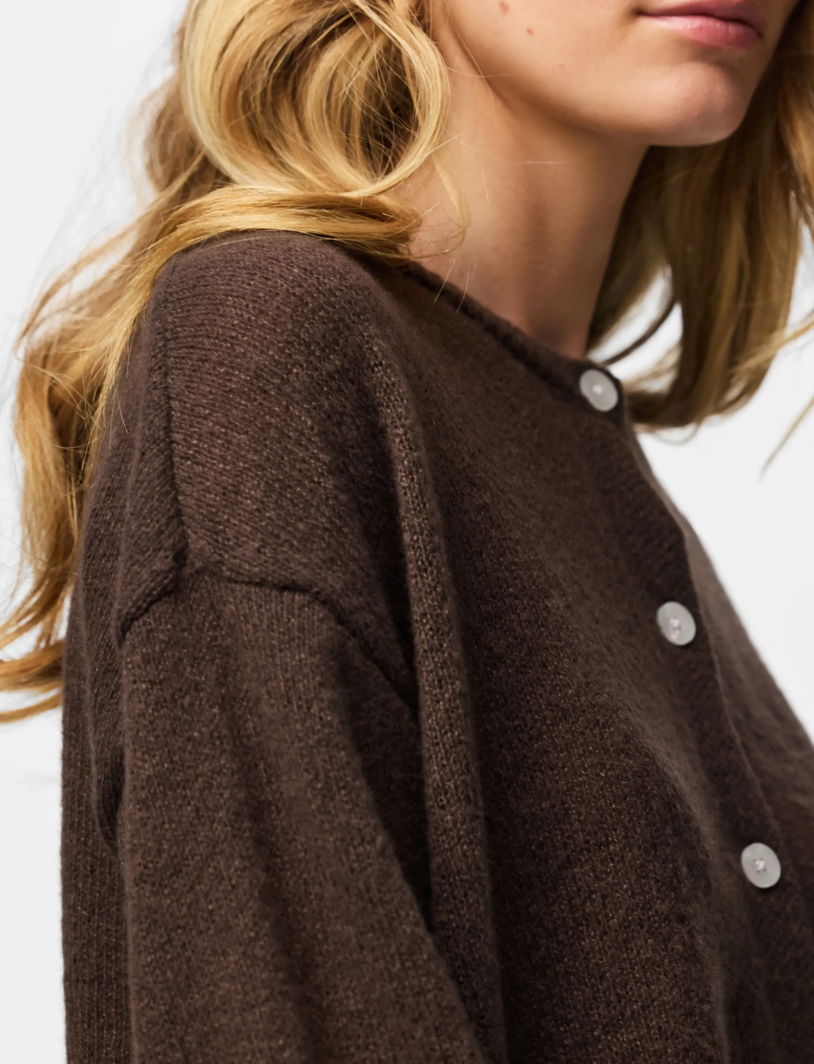 Pcida Ls O-Neck Knit Cardigan Noos Bc 4