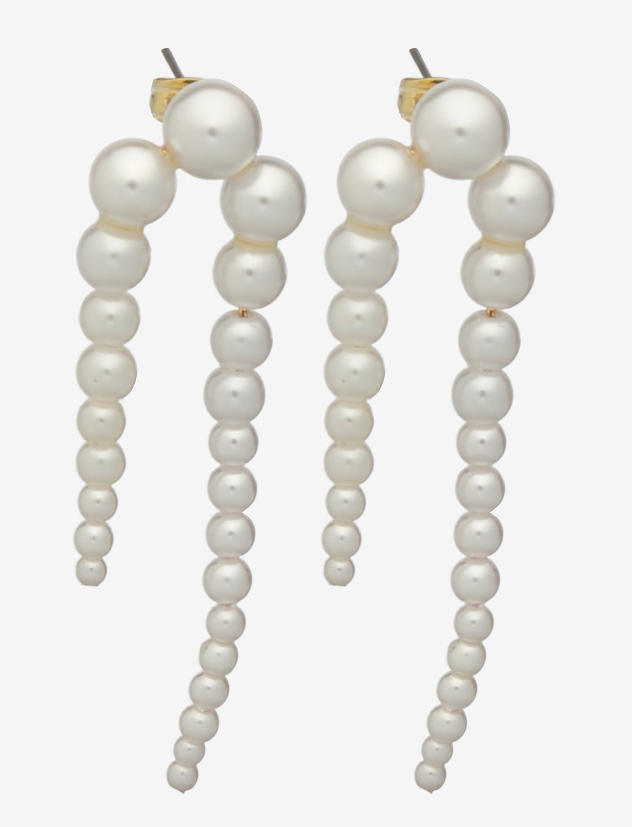 Pieces - FPTINEA A EARRINGS PLATED BOX - gold colour - 0