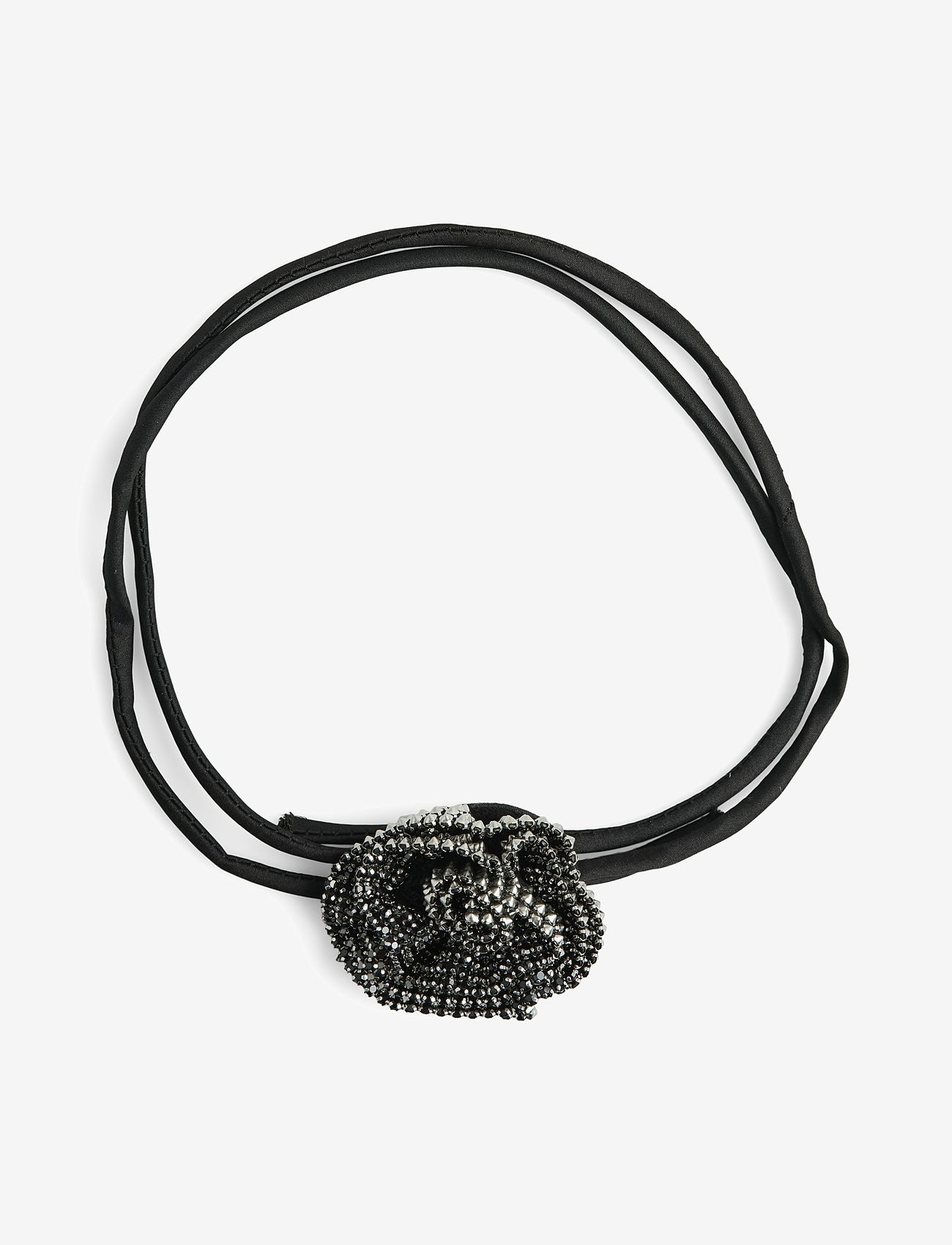 Pieces - PCOLINE BROOCH NECKLACE D2D - statement-ketten - black - 0