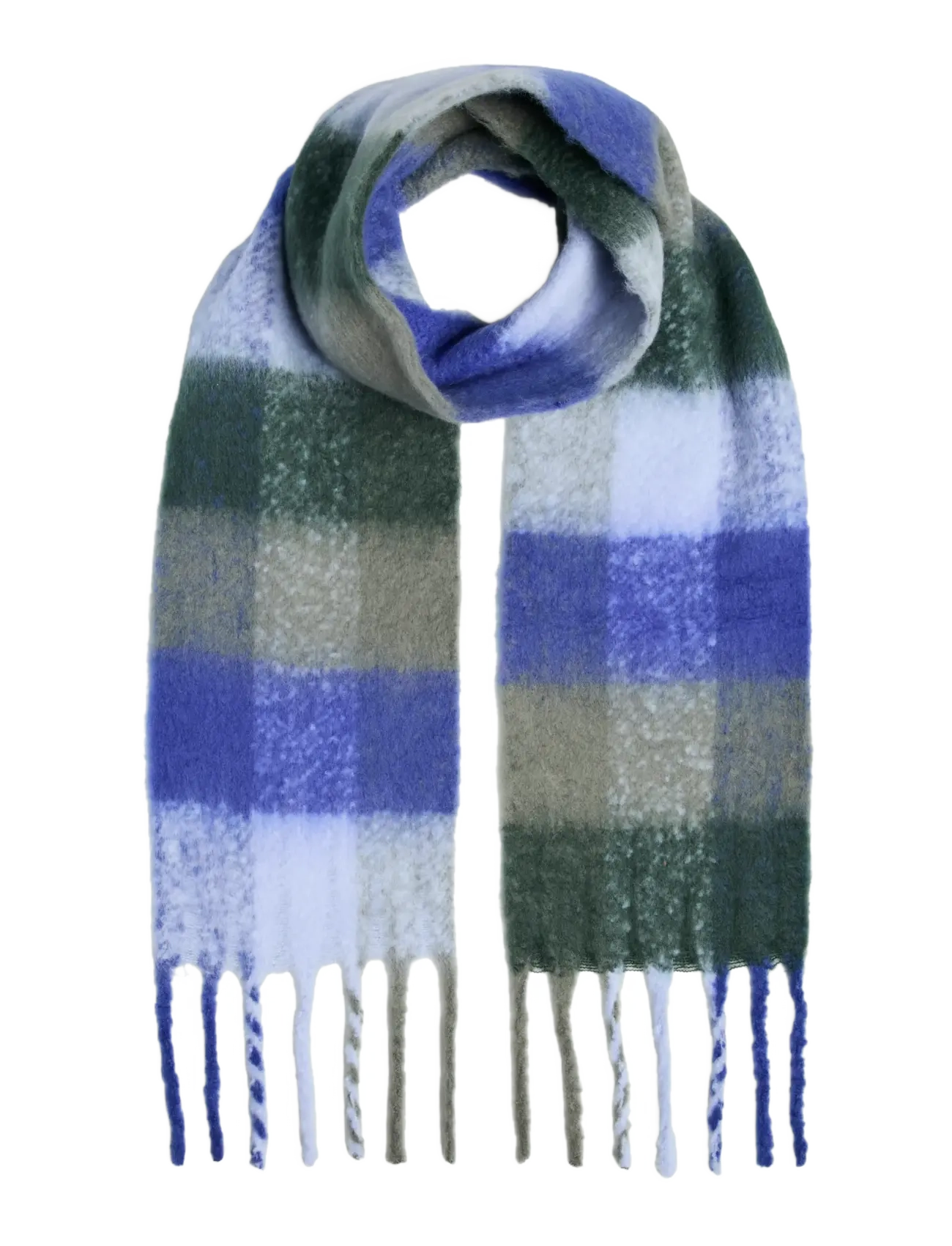 Pieces PCBEA NARROW LONG SCARF NOOS BC - Winterschals - DARKEST SPRUCE / multi