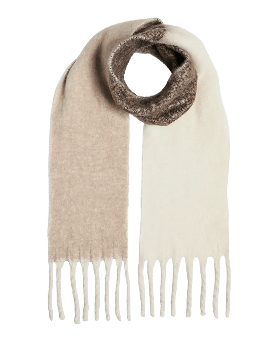 Pieces - PCBEA NARROW LONG SCARF NOOS BC - halstørklæder - moonbeam - 1