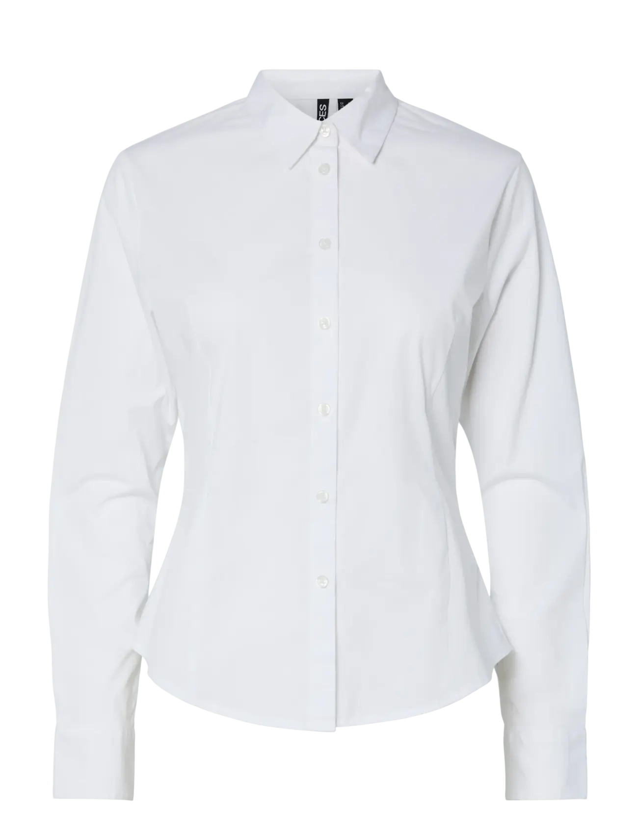 Pieces PCSUSSI LS SHIRT WVN NOOS - Riided - BRIGHT WHITE / white
