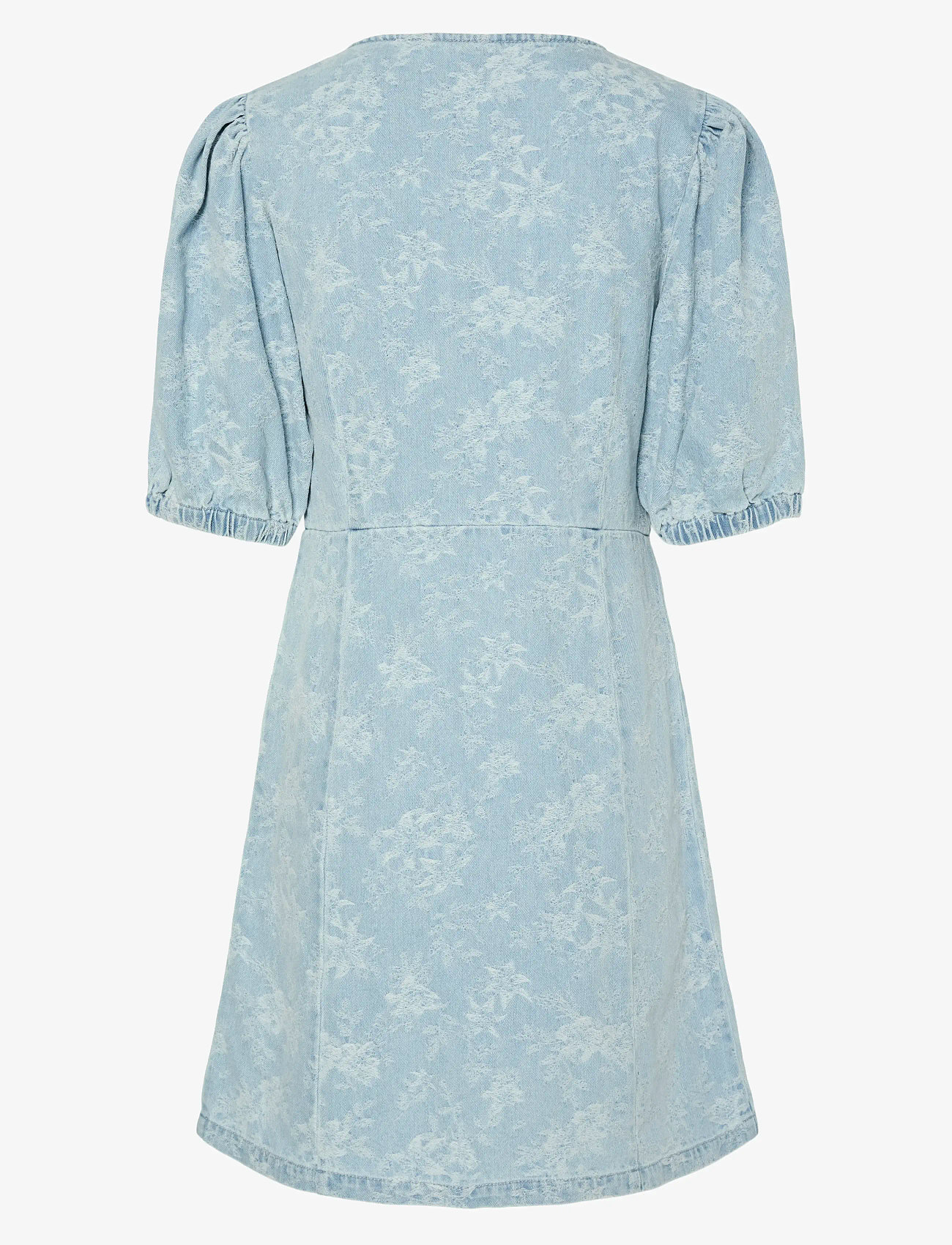 Pieces - PCFELINE SS DENIM DRESS - suvekleidid - light blue denim - 1