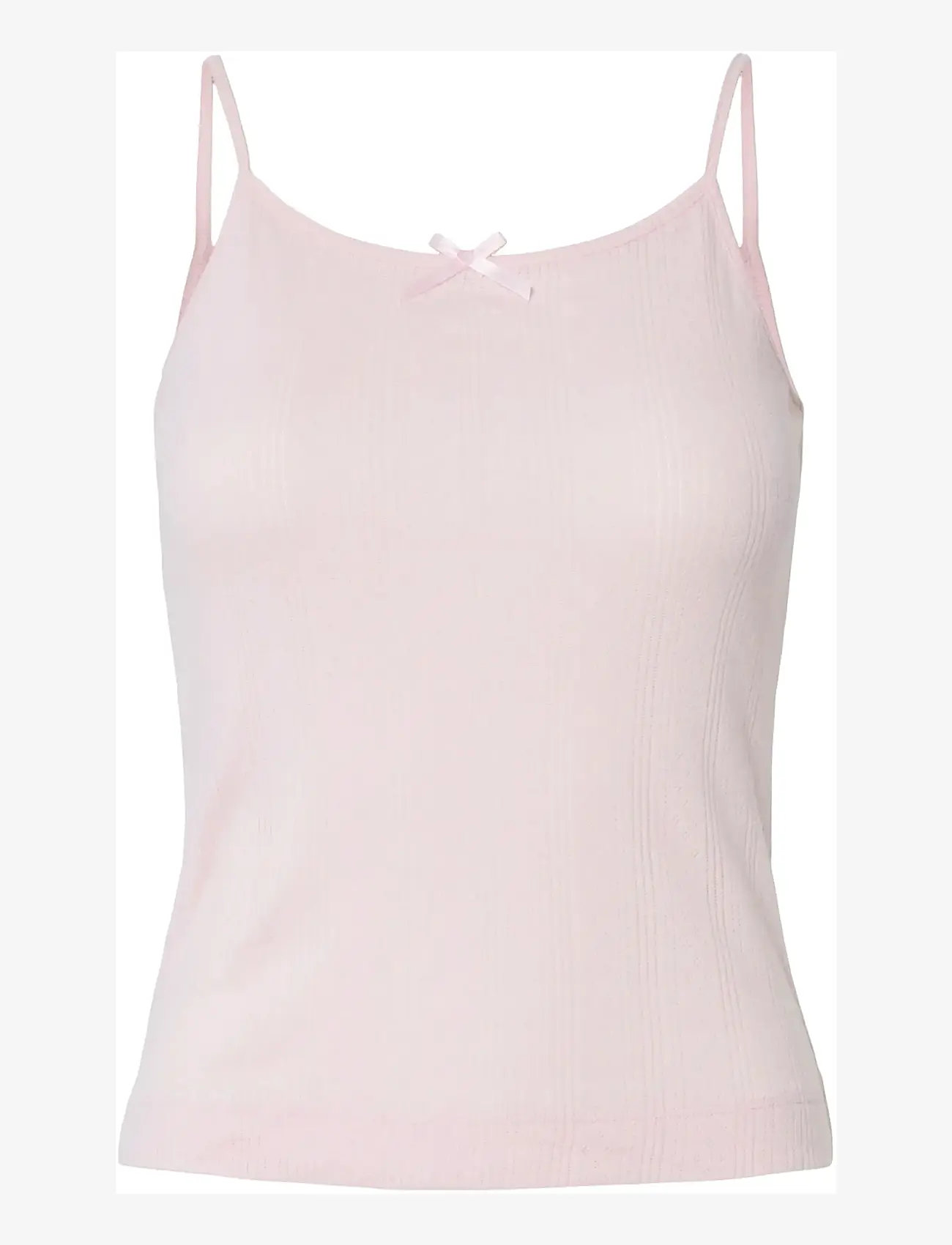 Pieces - PCMARIE SINGLET POIN TOP JRS NOOS BC - tanktops - pink-a-boo - 1