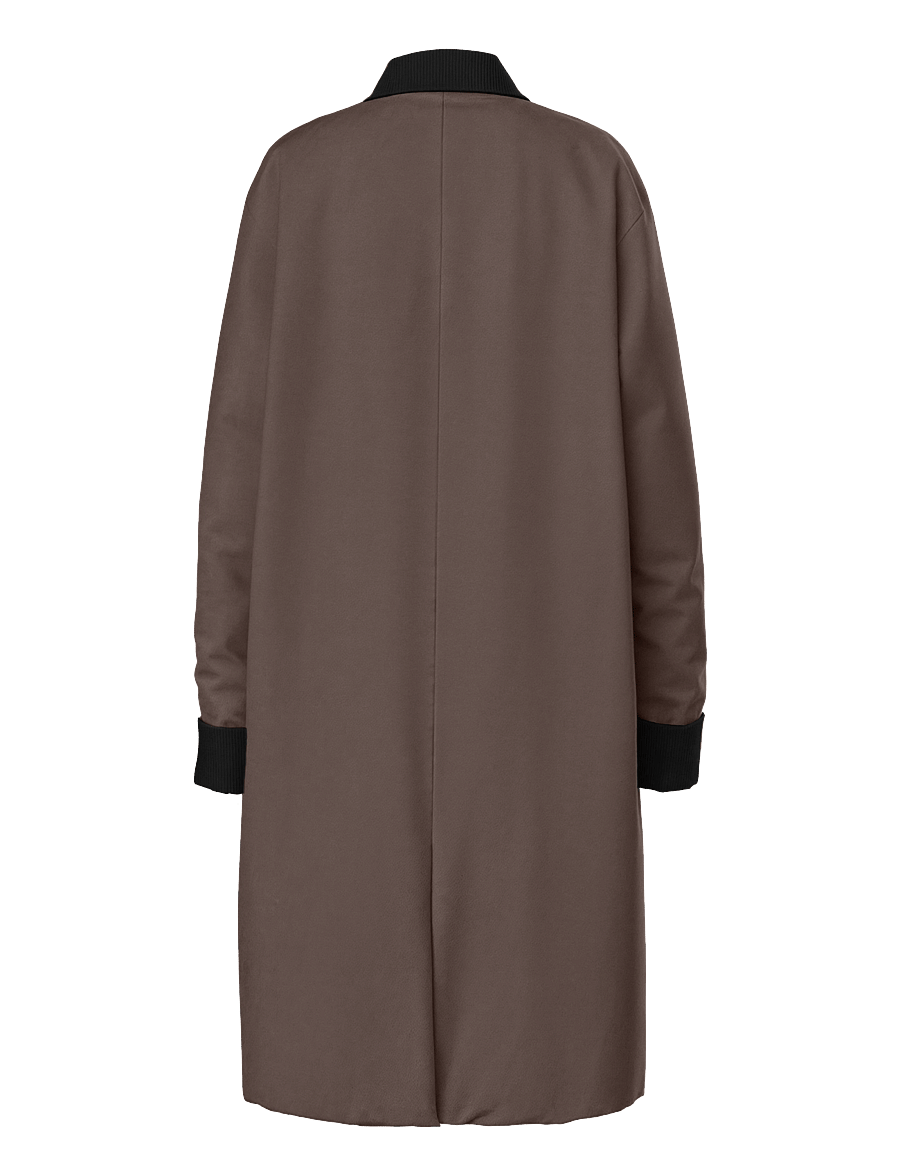 Pieces - PCJORMA LONG CORDUROY JACKET NOOS BC - vårjackor - coffee quartz - 2