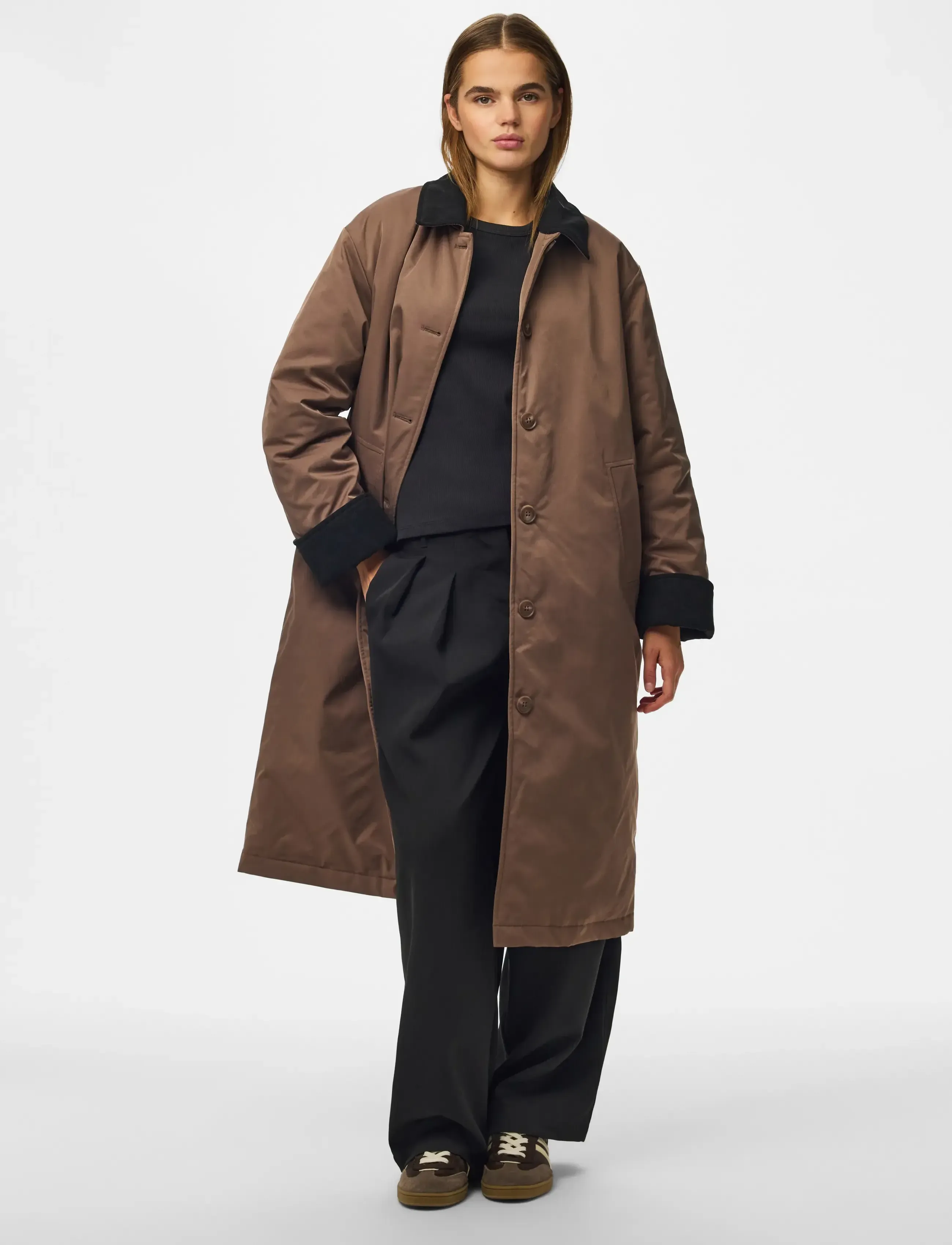 PIECES Pcjorma Long Corduroy Jacket Noos Bc kavajer & blazers dam – bild 3
