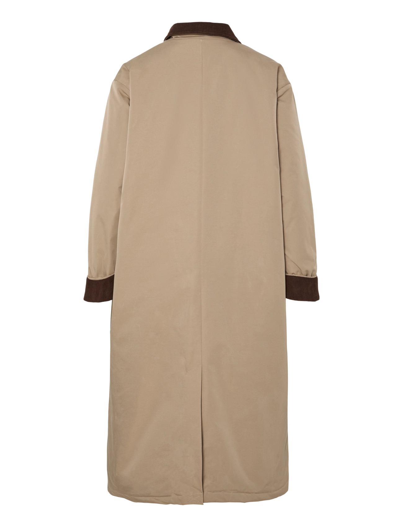 Pieces - PCJORMA LONG CORDUROY JACKET NOOS BC - greige - 2