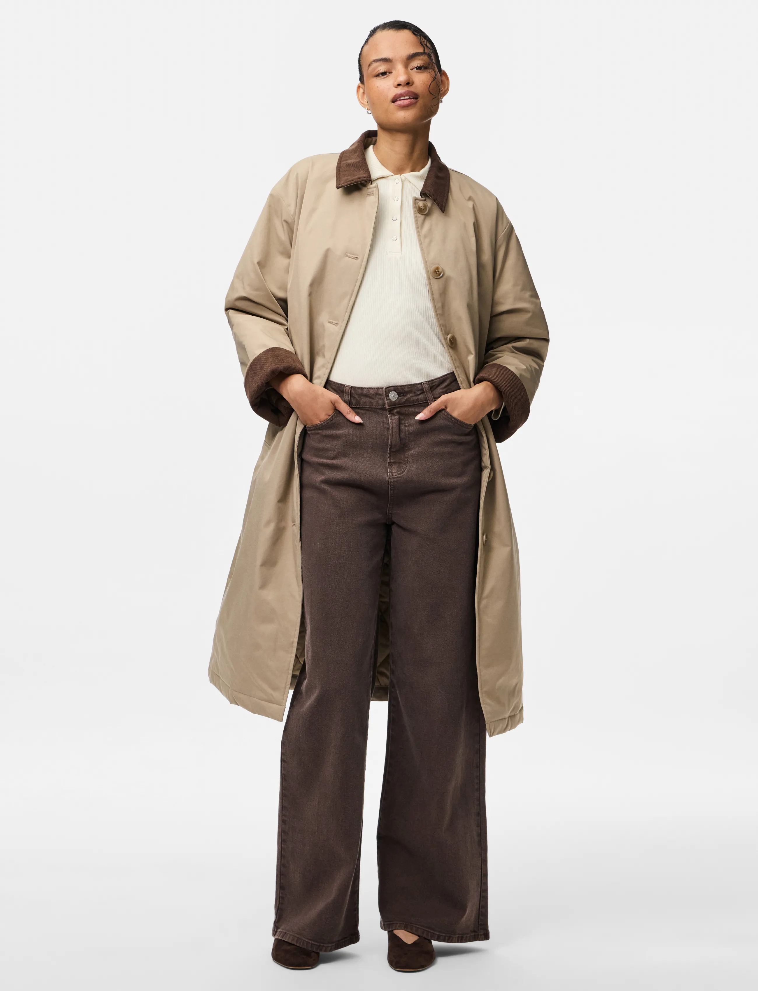 PIECES Pcjorma Long Corduroy Jacket Noos Bc kavajer & blazers dam – bild 6