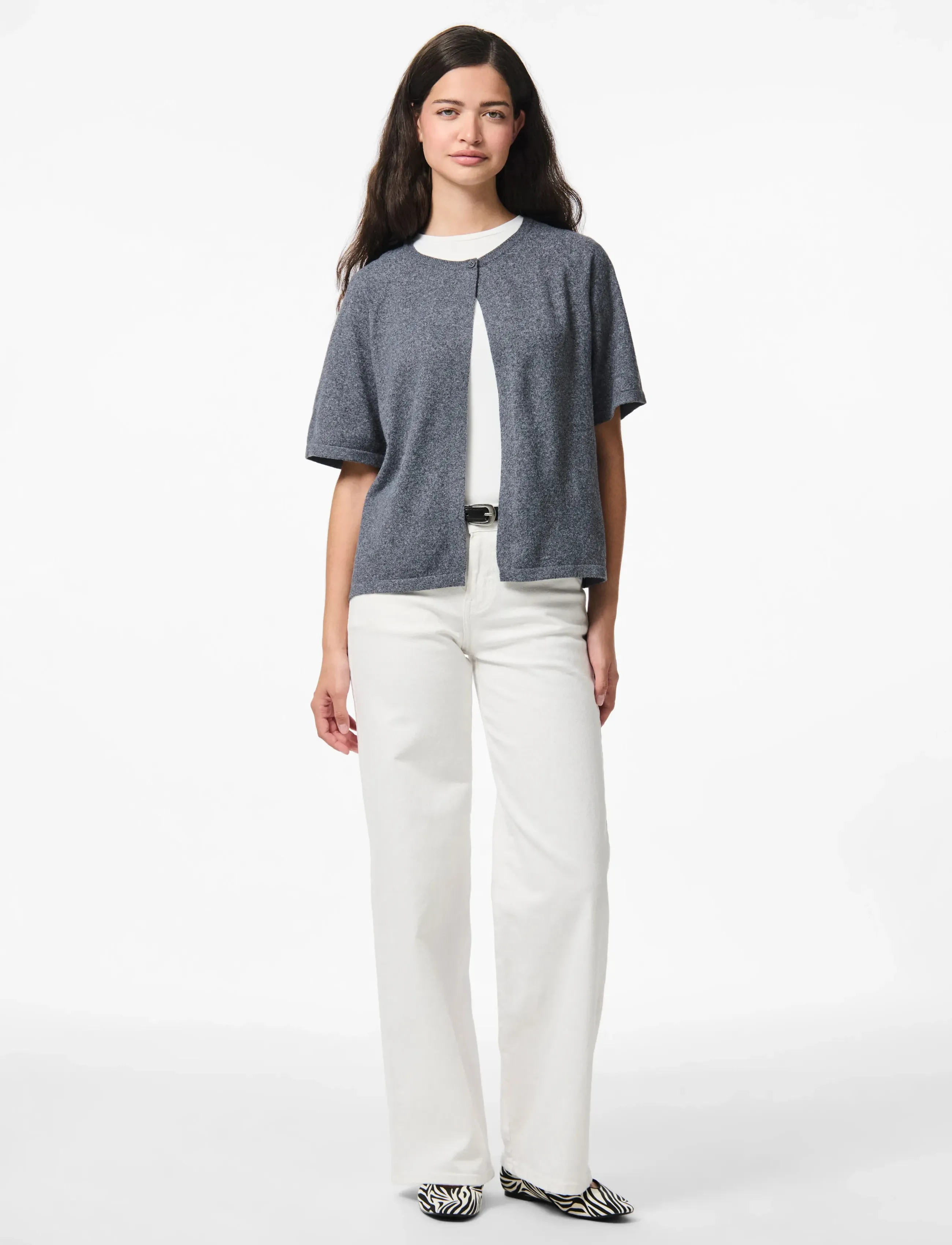 Pcbree Ss O-Neck Knit Cardigan Noos Bc 3