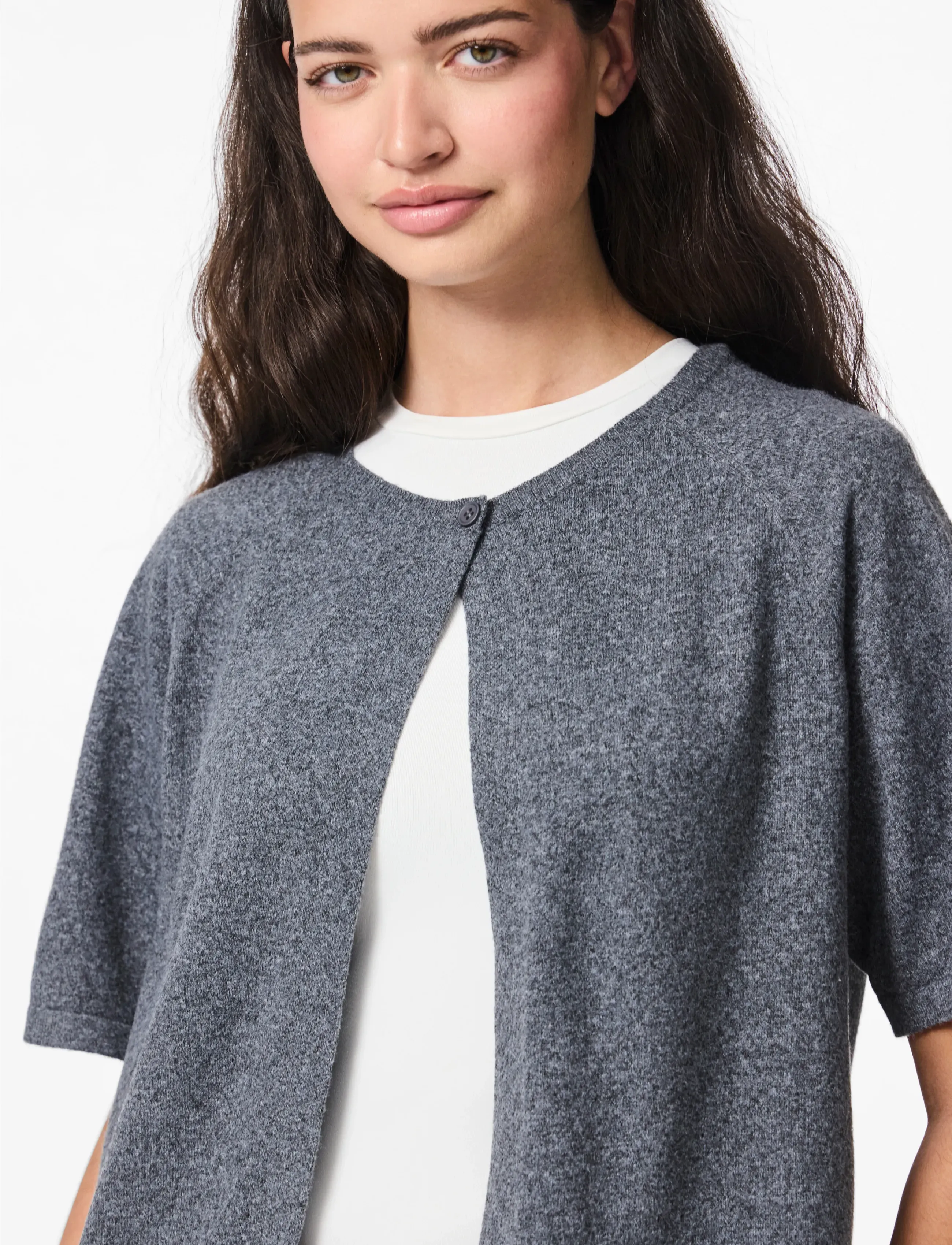 Pcbree Ss O-Neck Knit Cardigan Noos Bc 4
