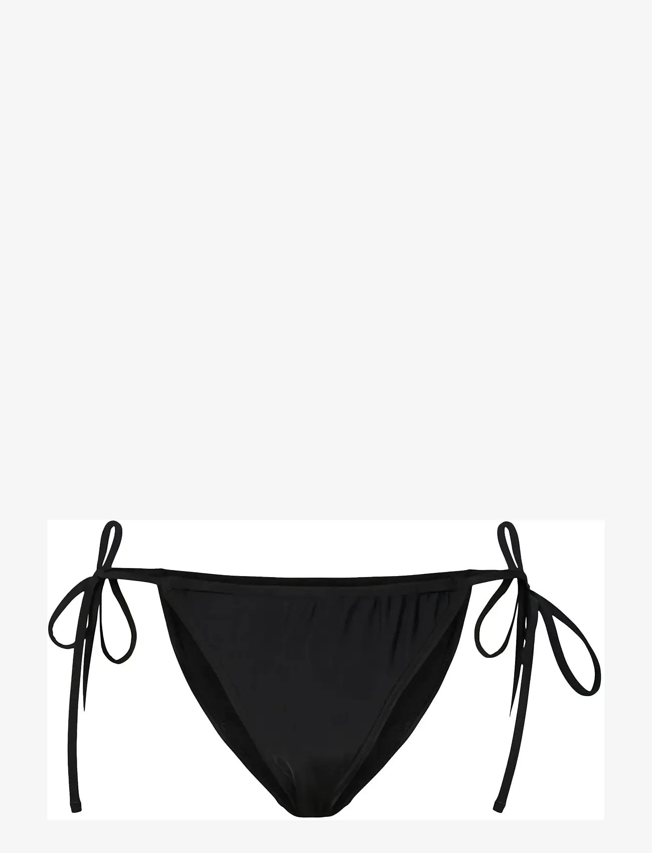 Pieces - PCBAOMI BIKINI TIE BOTTOM BC - side tie bikinier - black - 1