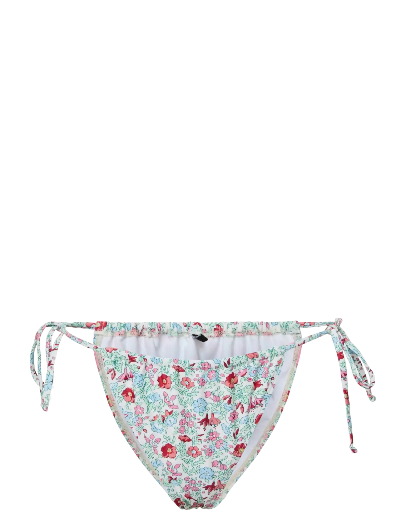 Pieces Pcbaomi Bikini Tie Bottom Bc, Kvinder, Bindebånds Bikiniunderdel, Multi/mønstret, Str: M