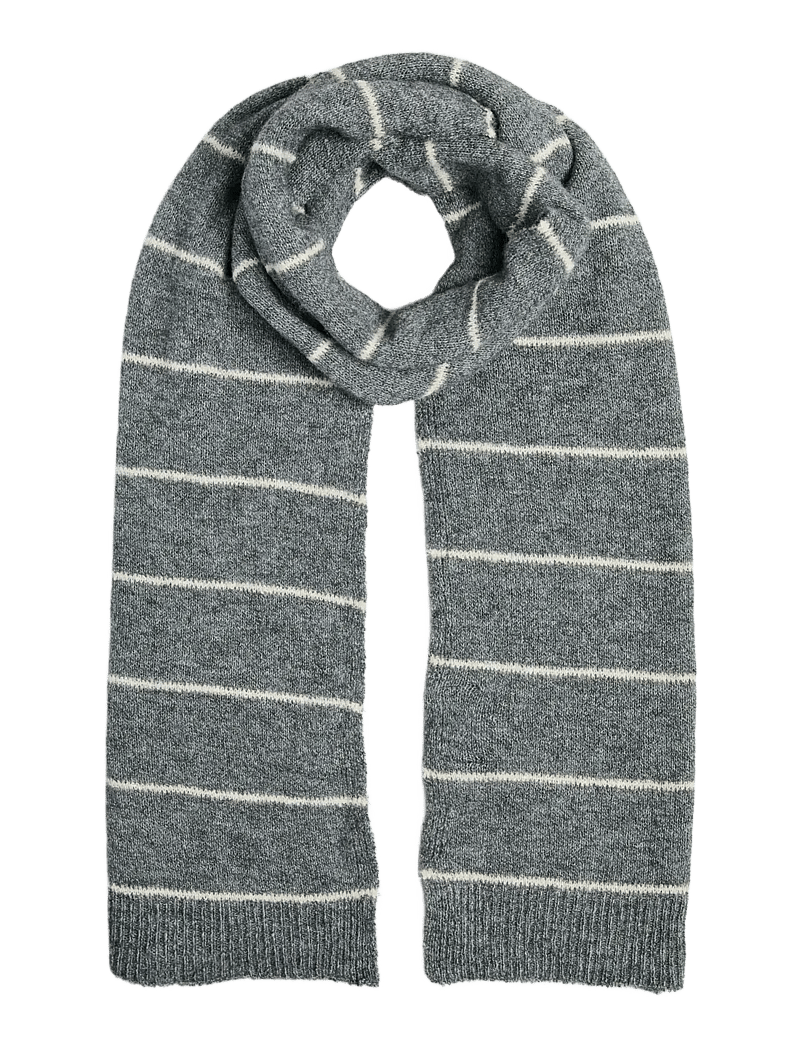 Pieces Pcnorma Long Stripe Scarf Bc – winter scarves – shop at Booztlet