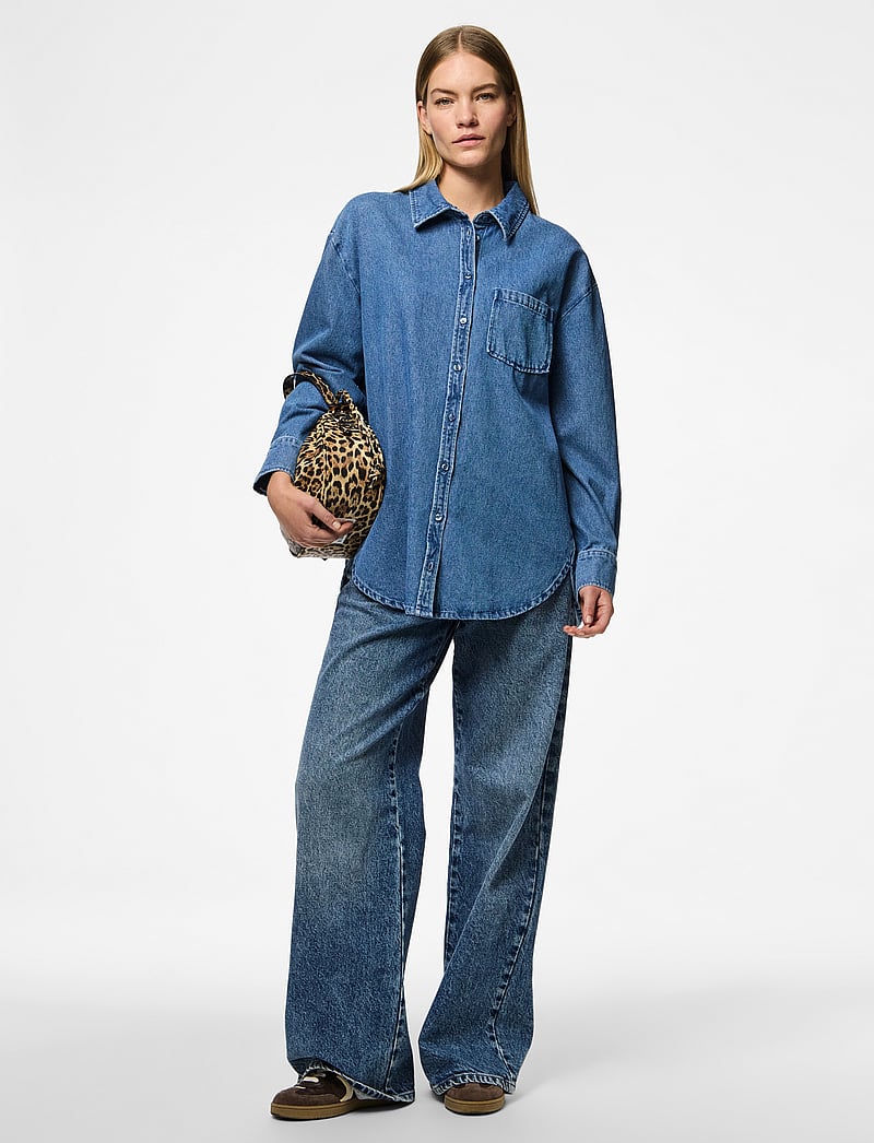 Pieces - PCBALLOON LARGE LEO BAG D2D - modetrends - black - 0