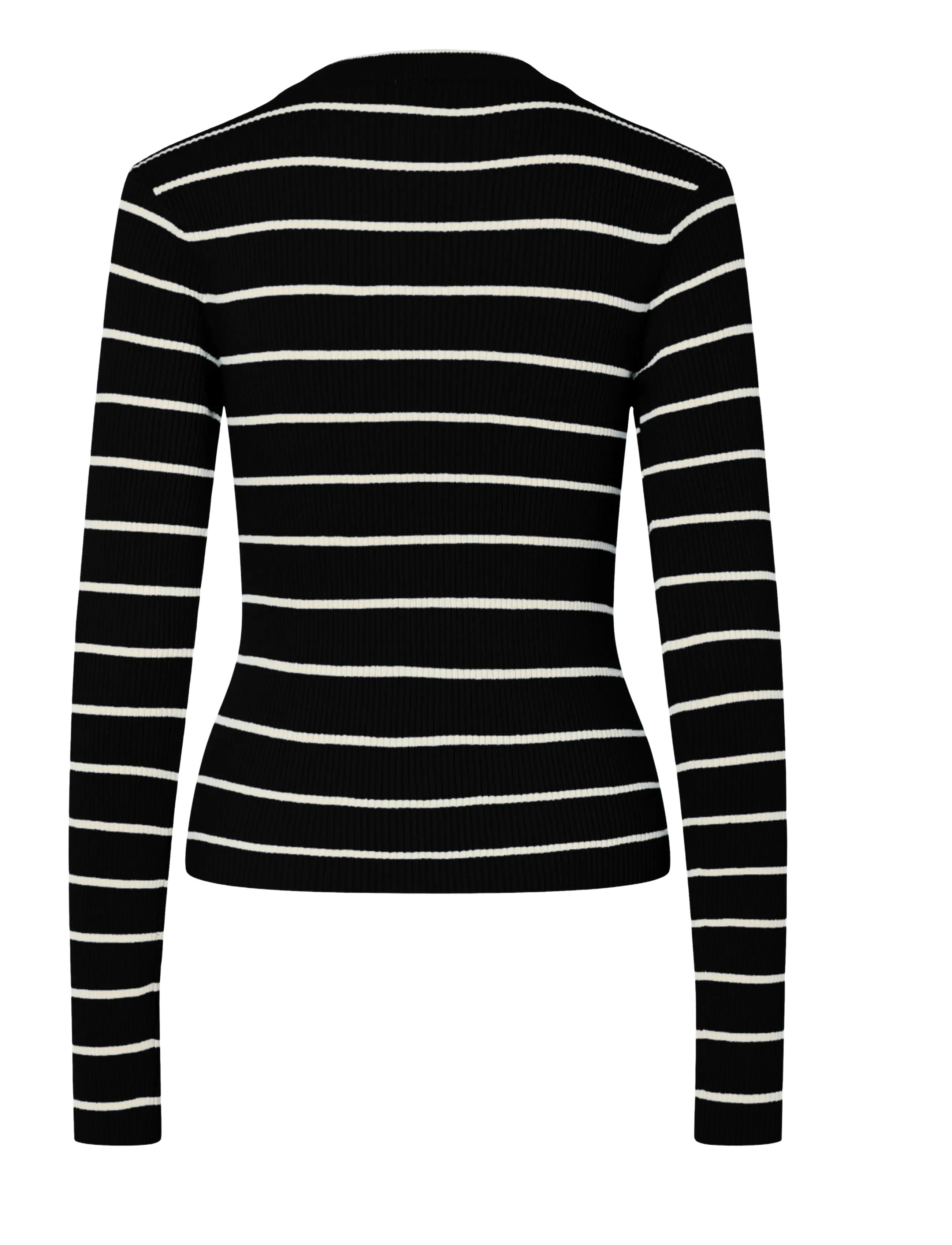 Pieces - PCMIRA NEW LS O-NECK KNIT NOOS BC - stickade tröjor - black - 1