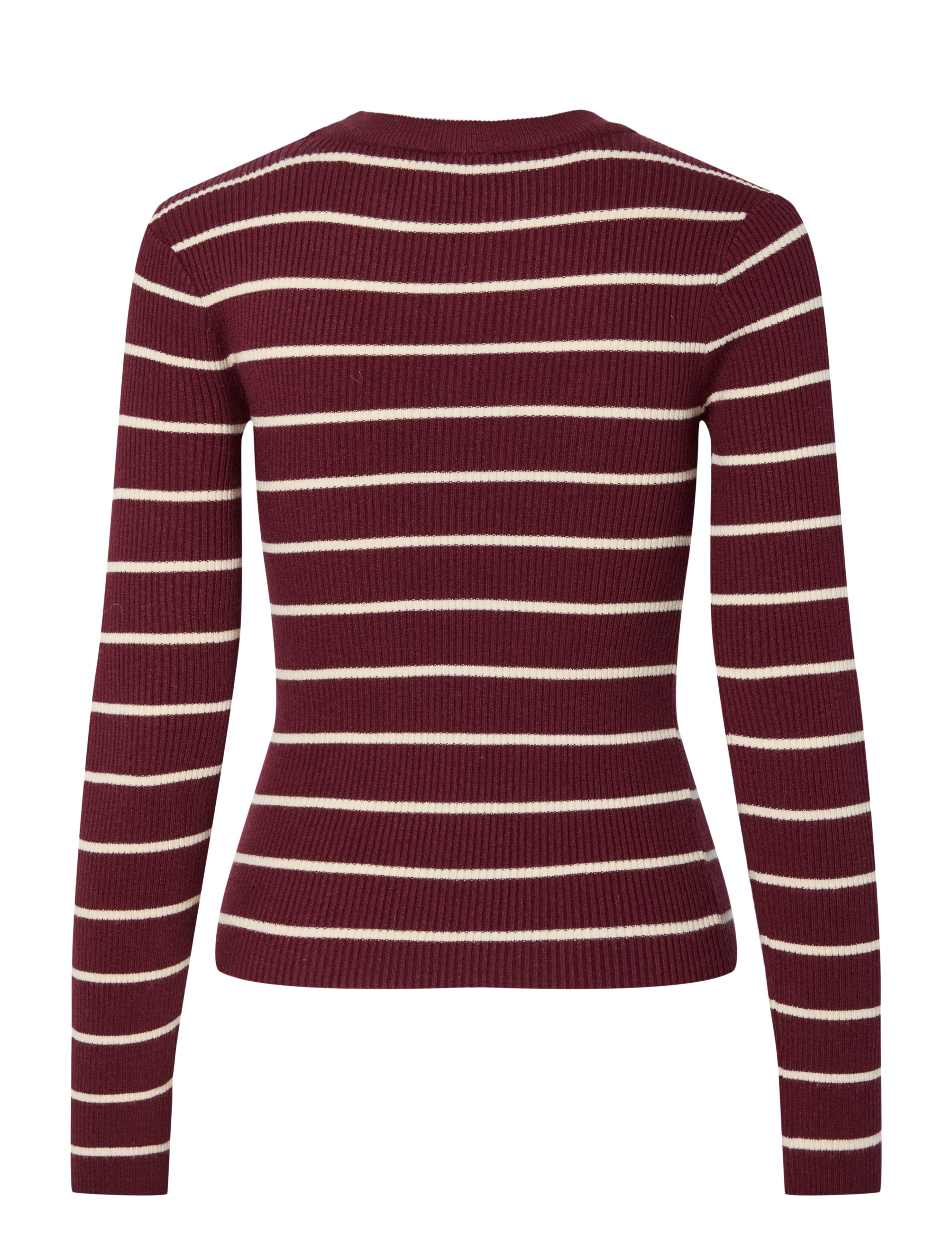 Pieces - PCMIRA NEW LS O-NECK KNIT NOOS BC - jumpers - tawny port - 2