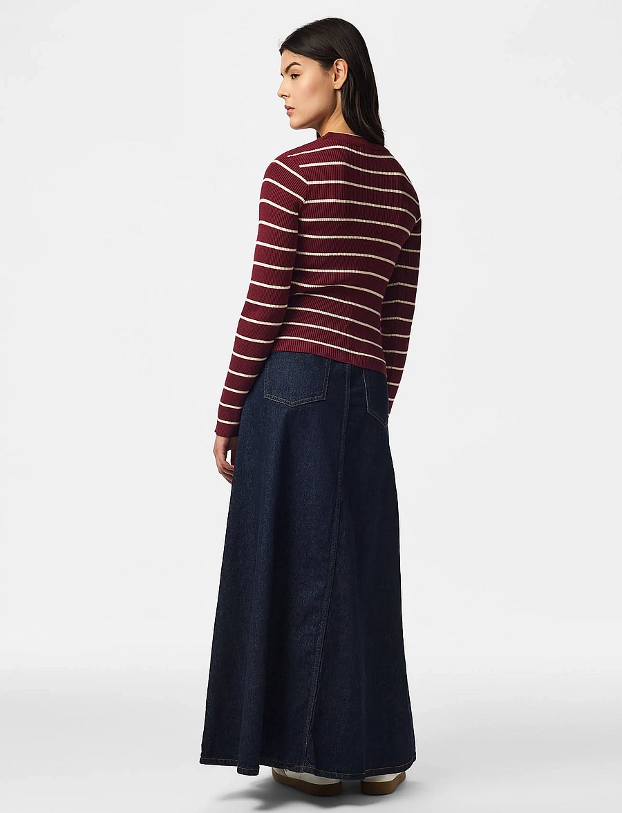 Pieces - PCMIRA NEW LS O-NECK KNIT NOOS BC - pullover - tawny port - 3