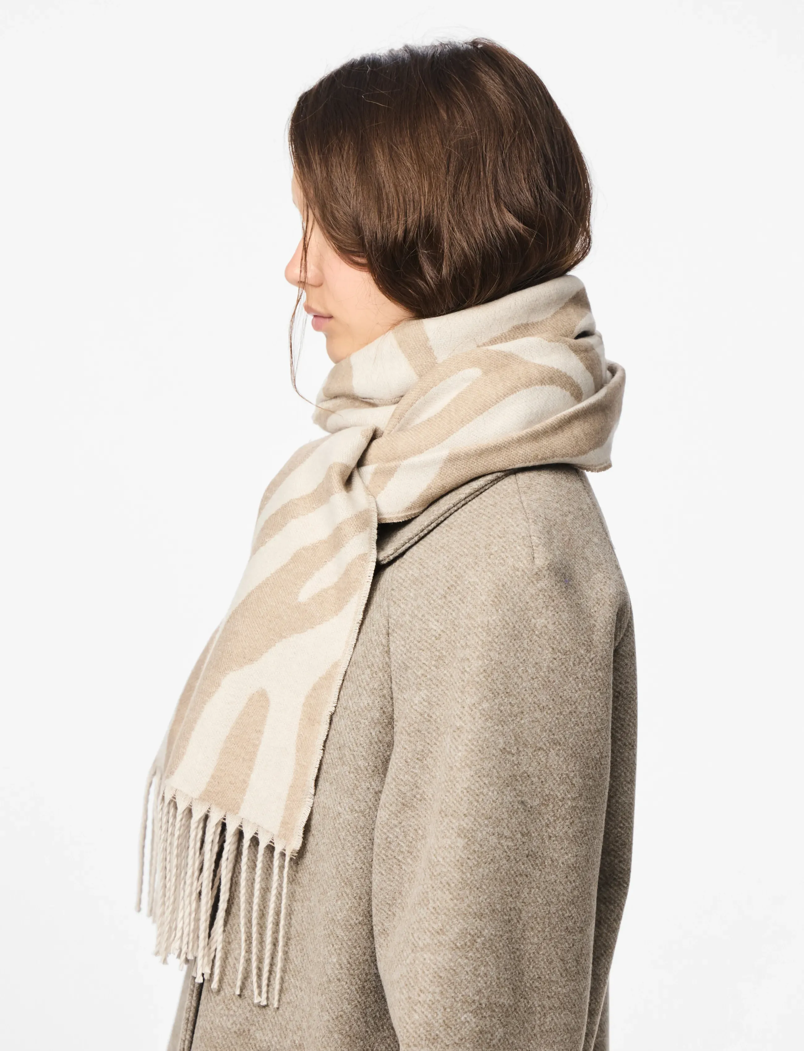 Pieces - PCELIN LONG SCARF NOOS BC - winterschals - silver lining - 2