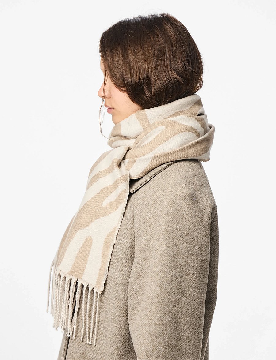 Pieces - PCELIN LONG SCARF NOOS BC - winterschals - silver lining - 2