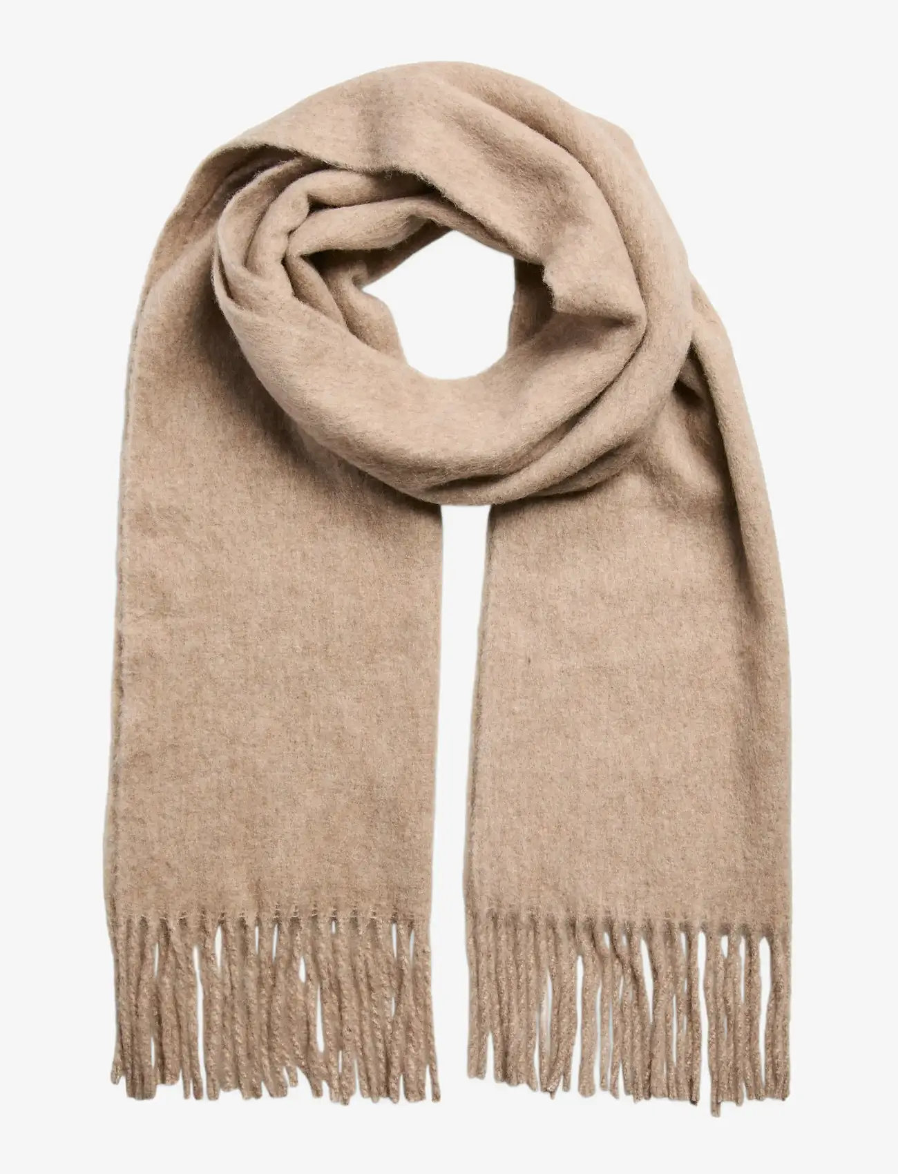 Pieces - PCNAYA LONG SCARF NOOS BC - winter scarves - greige - 1