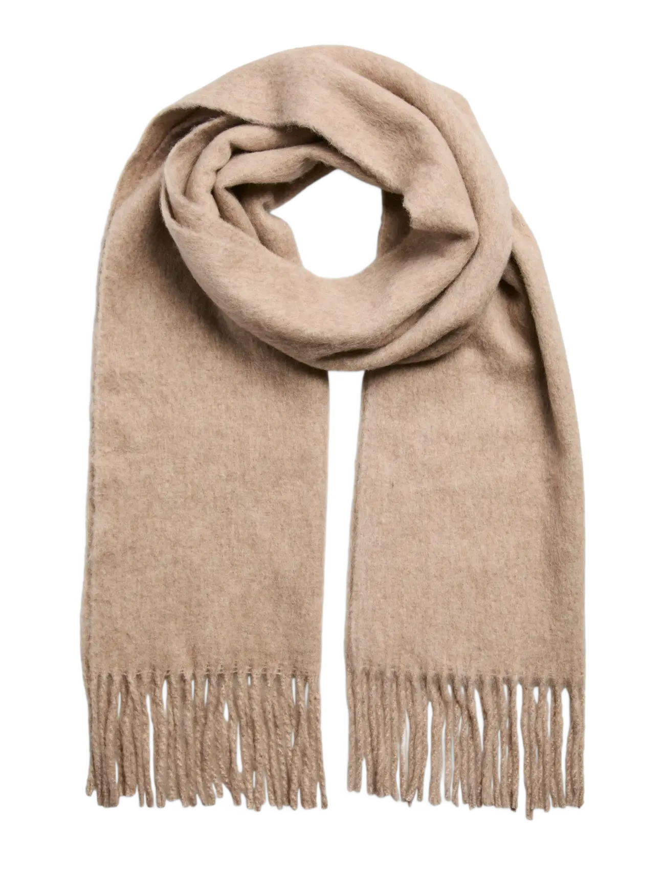 Pieces PCNAYA LONG SCARF NOOS BC - Transitional Layering - GREIGE / beige