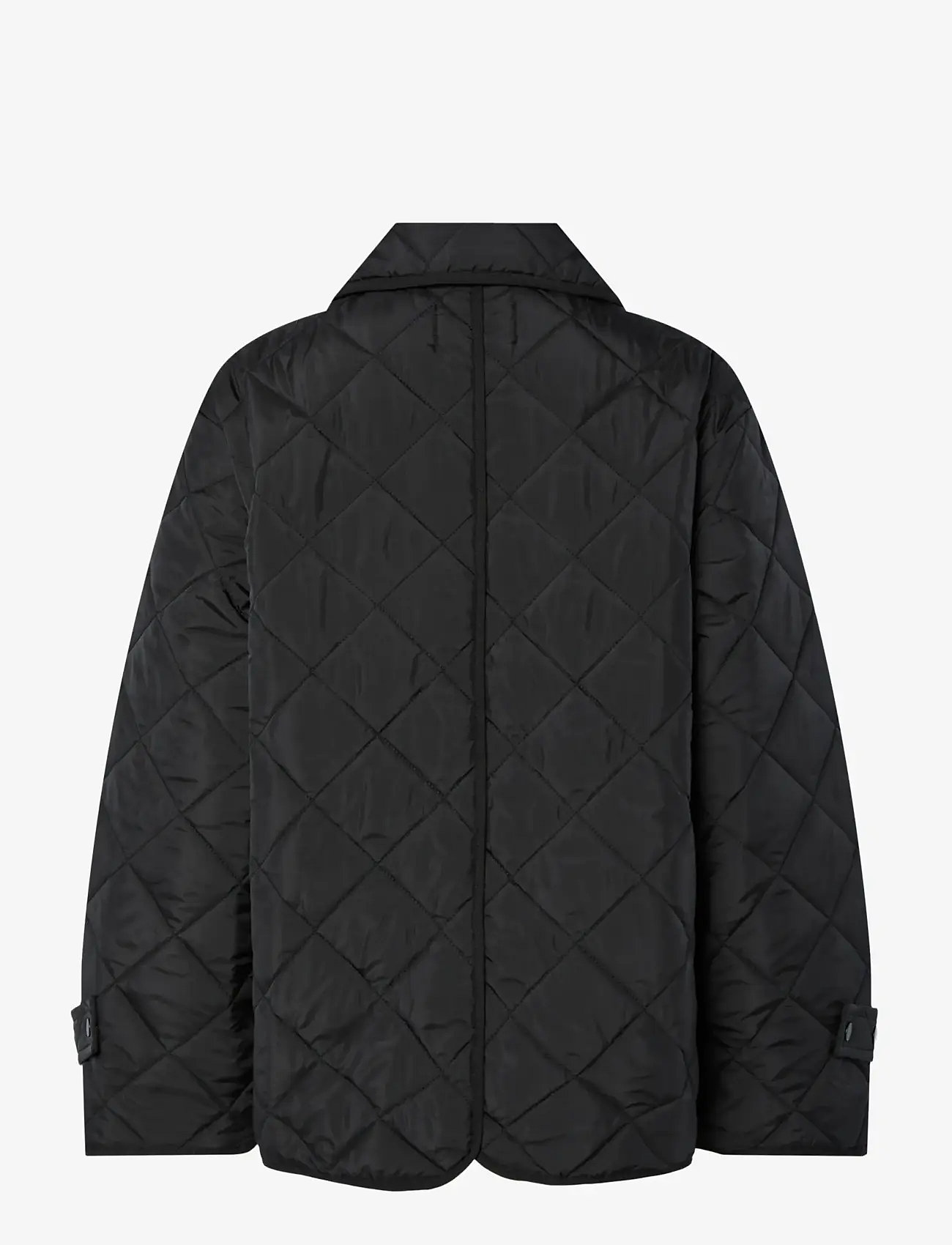 Pieces - PCEMILY SHORT QUILTED JACKET NOOS BC - steppjacken - black - 2