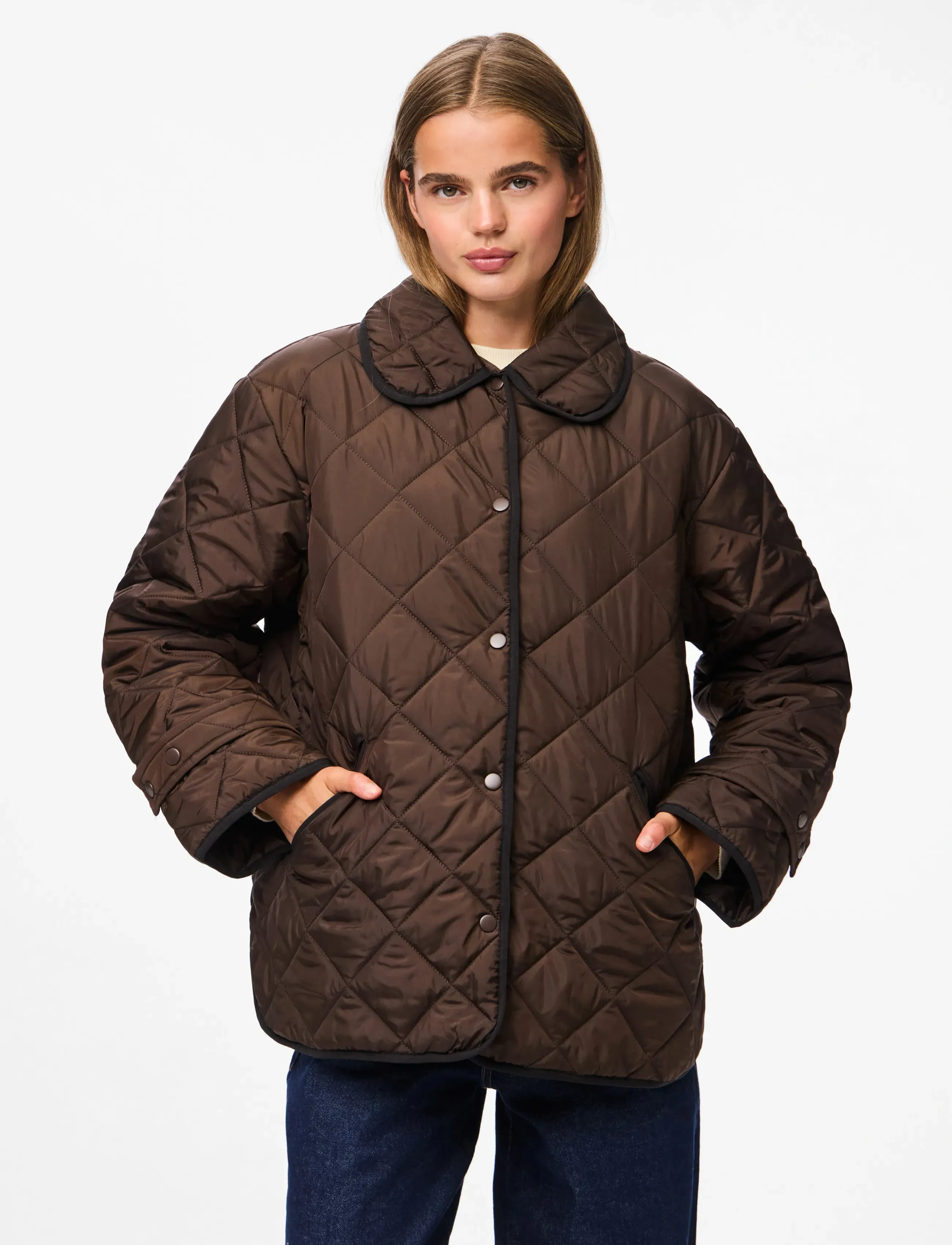 Pcemily Short Quilted Jacket Noos Bc