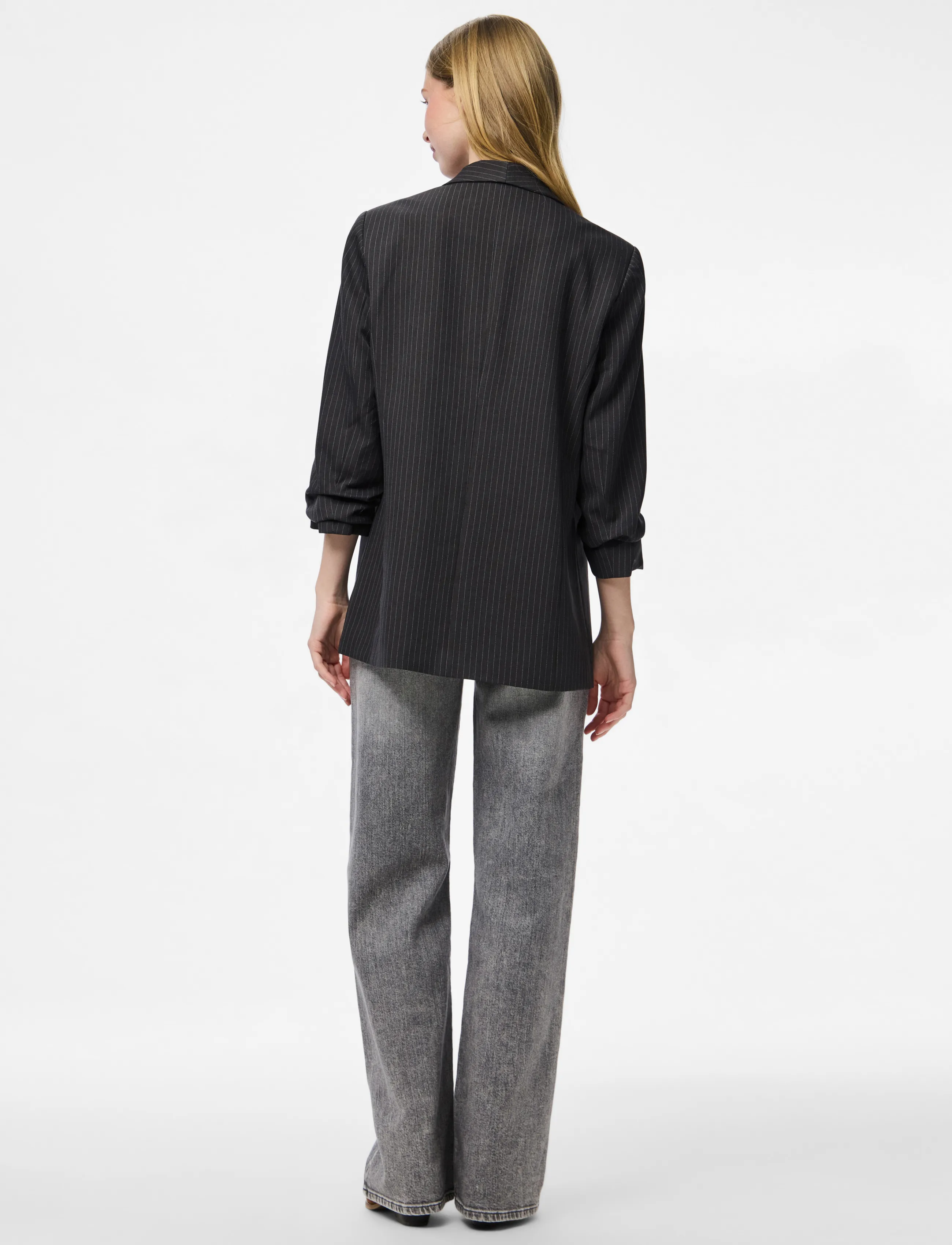 Pieces - PCBOSELLA 3/4 PINSTRIPE BLAZER NOOS BC - peoriided outlet-hindadega - magnet - 3