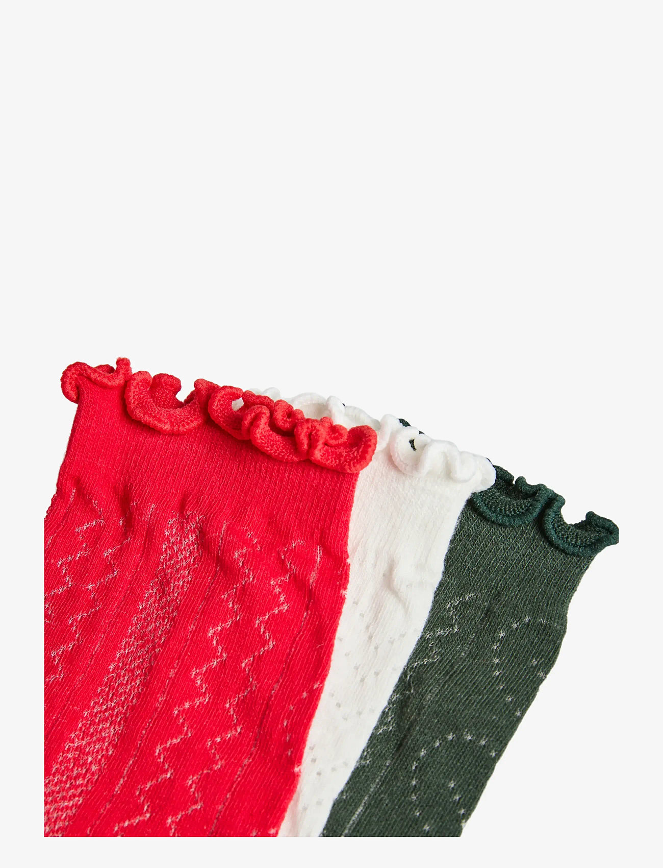 Pieces - PCJARA POINTELLE SOCKS 3 PACK MPA - laveste priser - cloud dancer - 2