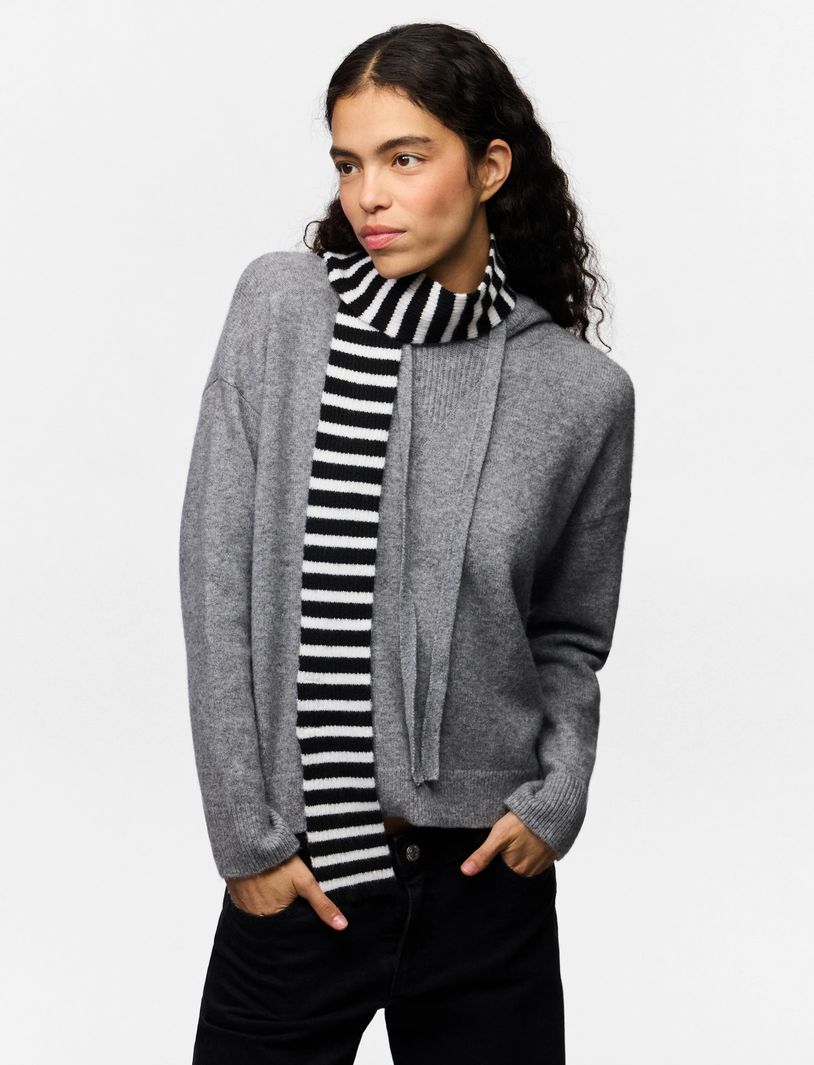 Pcjaya Long Narrow Scarf Bc