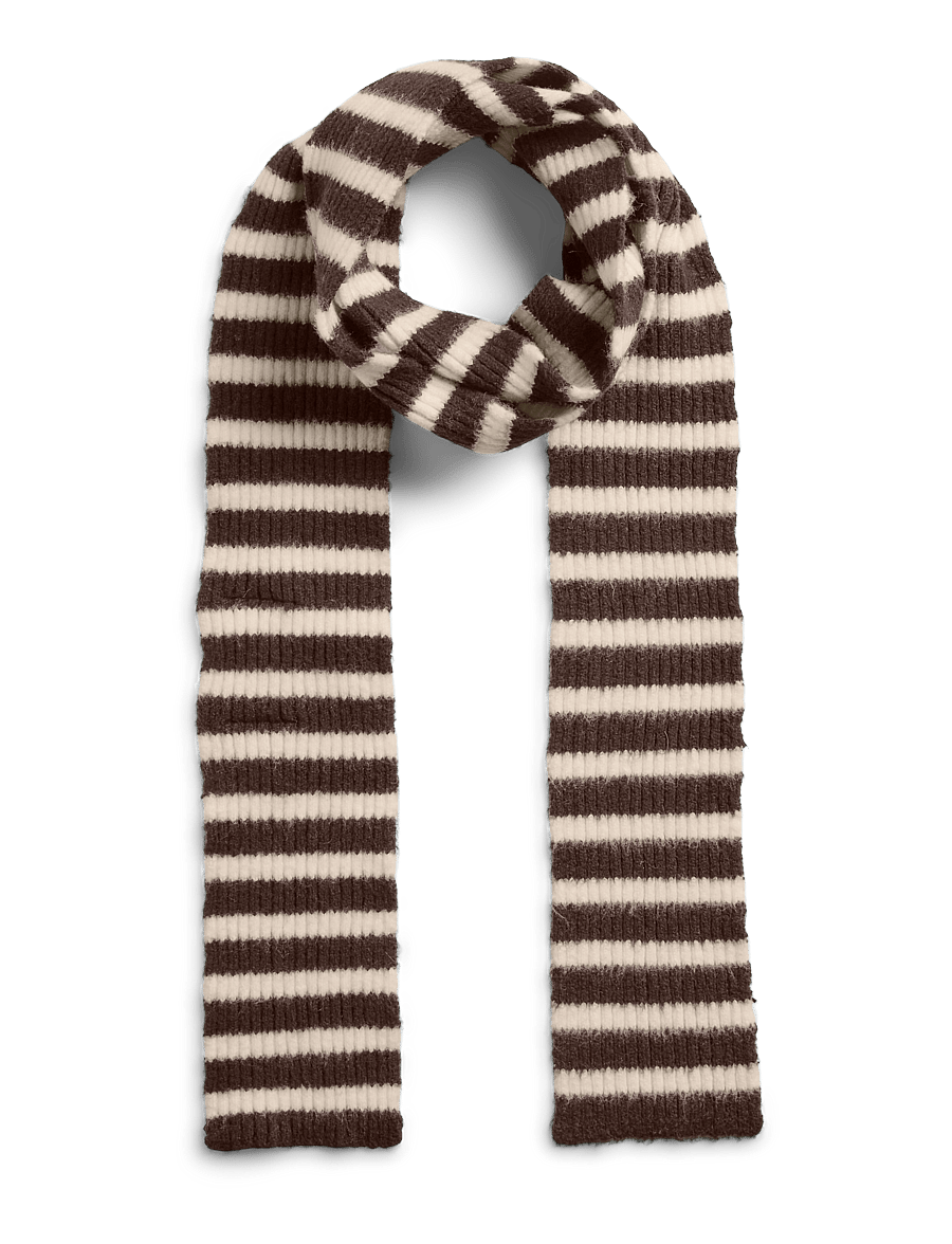 Pieces - PCJAYA LONG NARROW SCARF BC - winterschals - hot fudge - 1