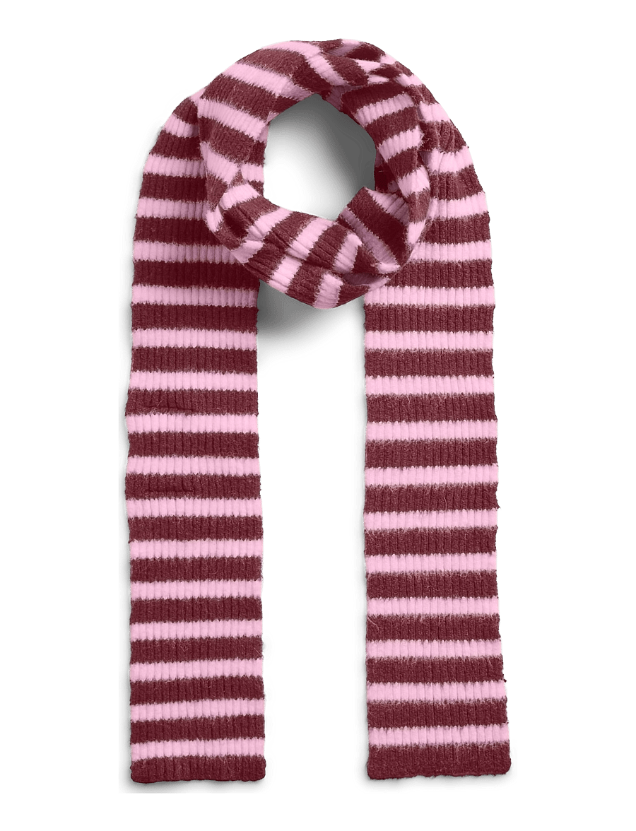 Pieces - PCJAYA LONG NARROW SCARF BC - halsdukar - tawny port - 1