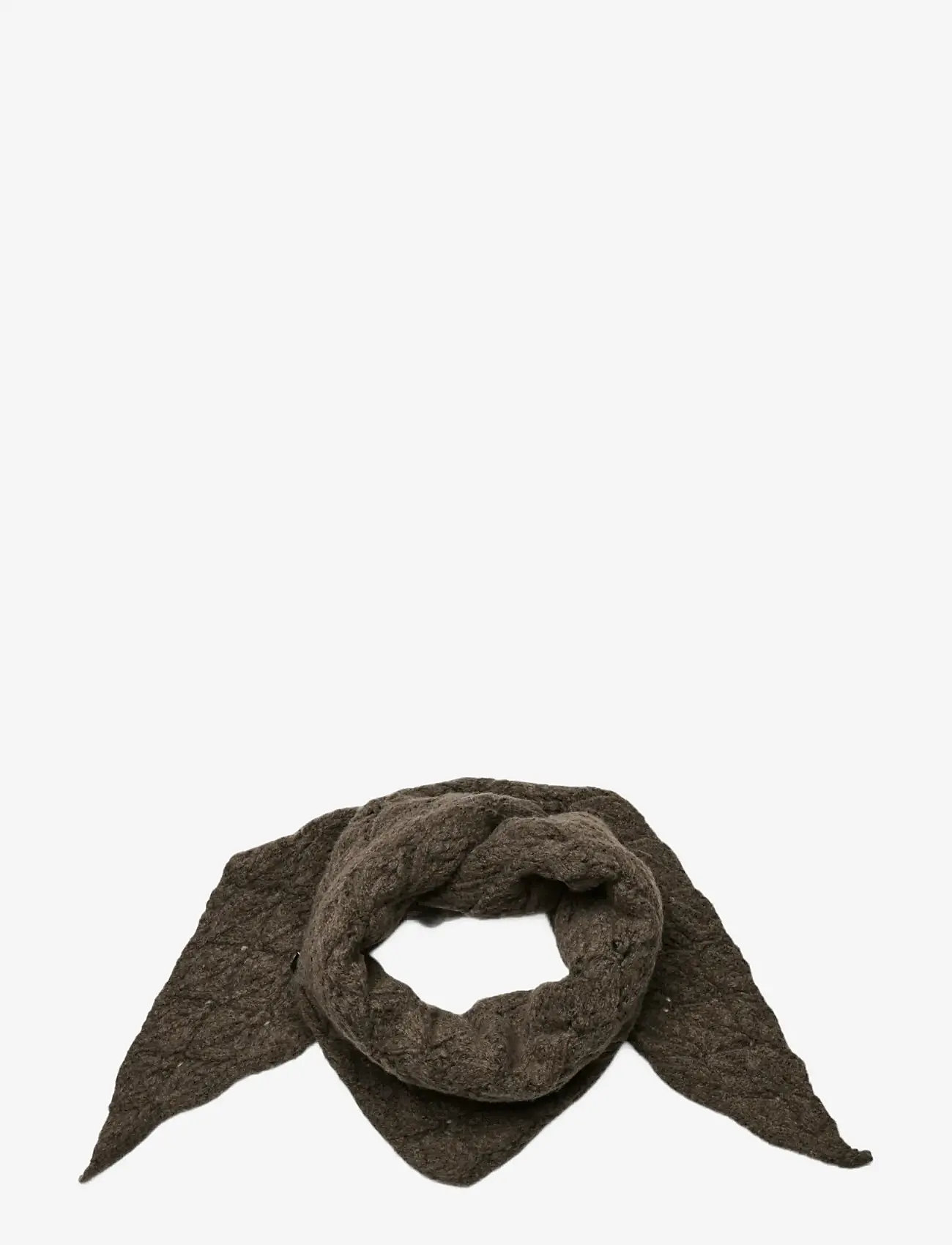 Pieces - PCJOELLE TRIANGLE SCARF BC - accessoarer - morel - 1
