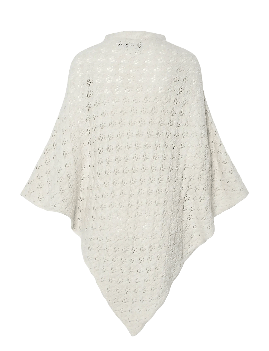 Pieces - PCJOELLE PONCHO BC - ponchos & capes - whitecap gray - 2