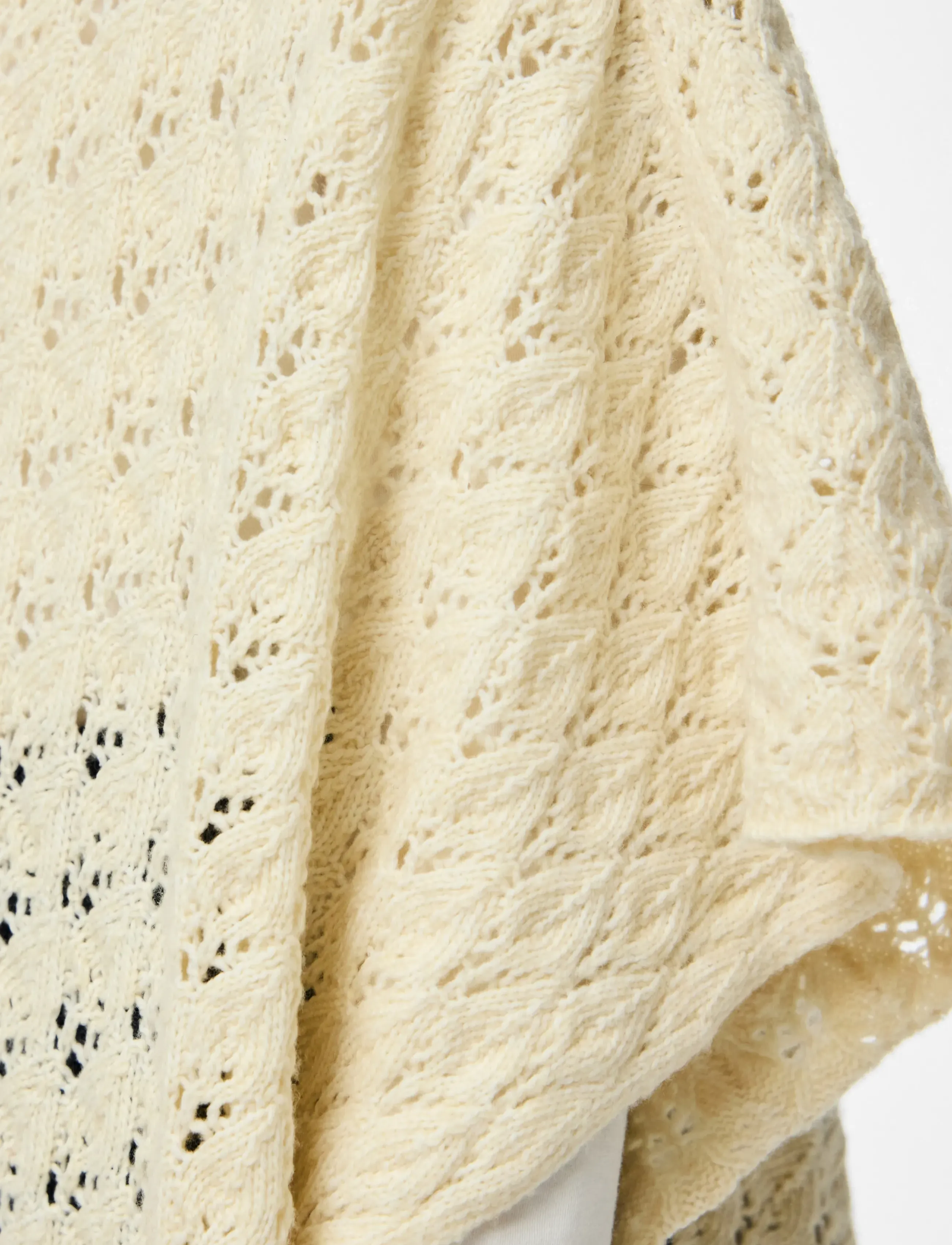 Pieces - PCJOELLE PONCHO BC - laveste priser - whitecap gray - 4